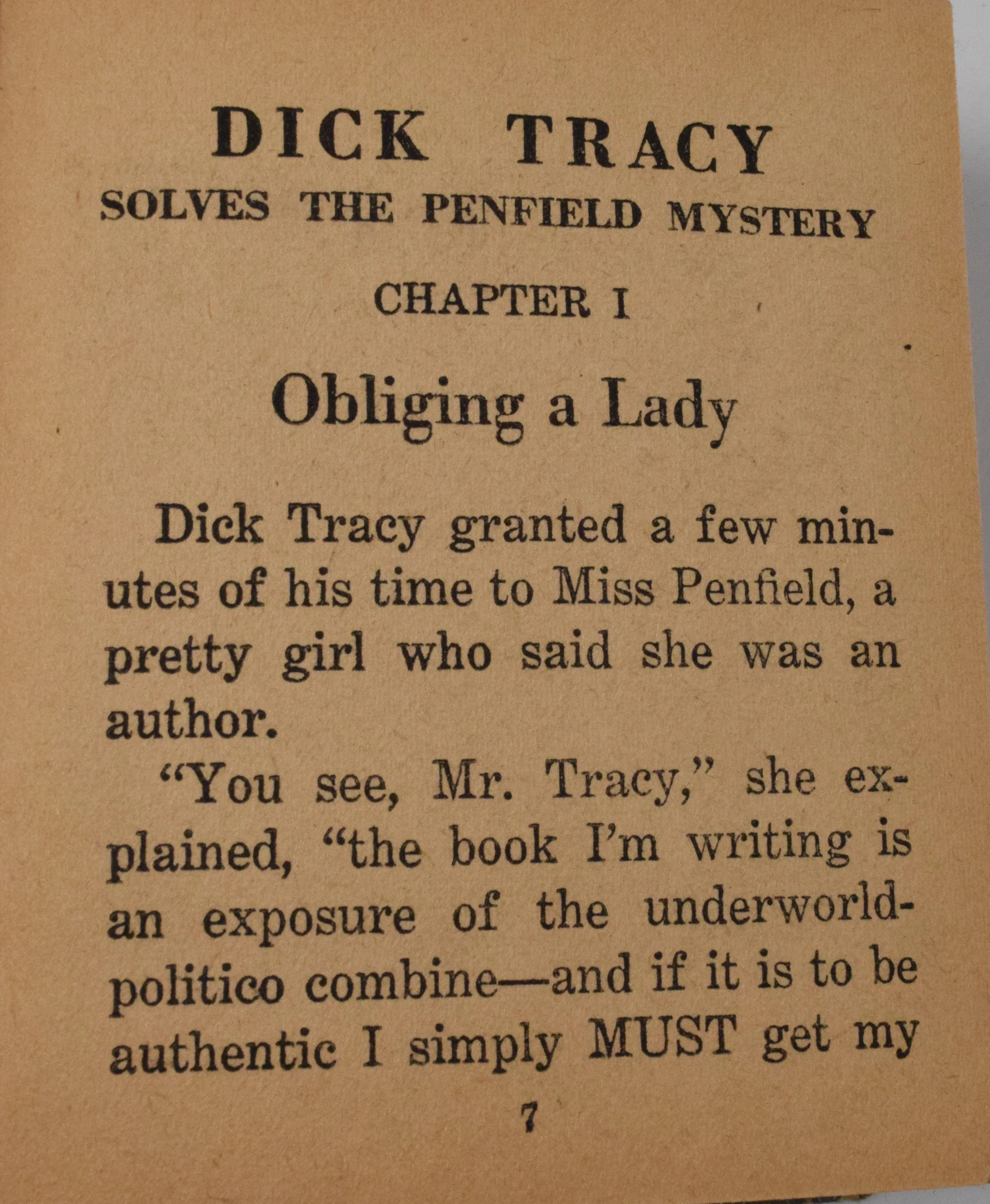 Dick Tracy Solves The Penfield Mystery 1137 Big Little Book Whitman 1933 PR - Image 4