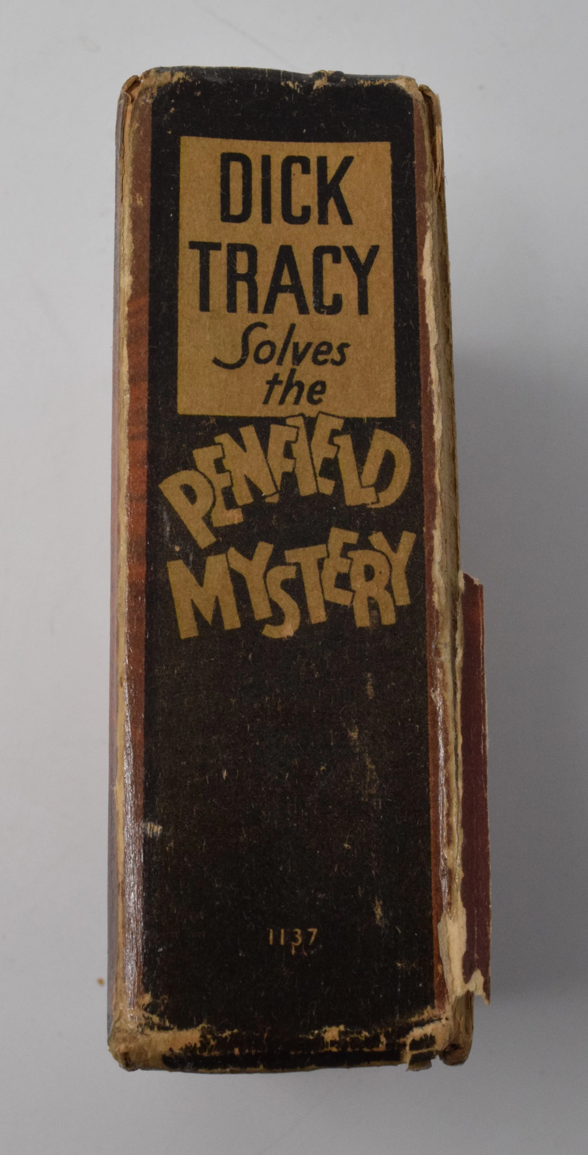 Dick Tracy Solves The Penfield Mystery 1137 Big Little Book Whitman 1933 PR FR - Image 2