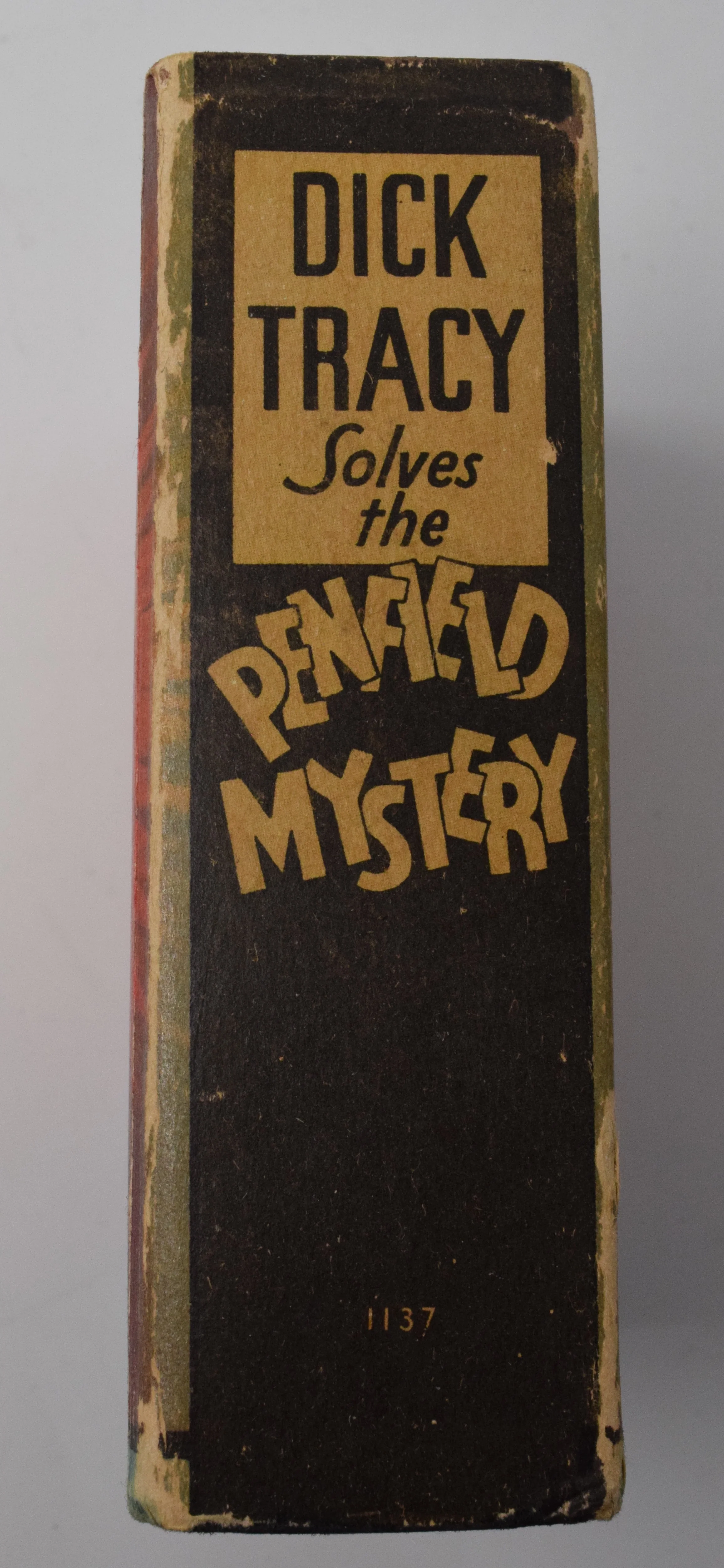 Dick Tracy Solves The Penfield Mystery 1137 Big Little Book Whitman 1933 VG FN - Image 2