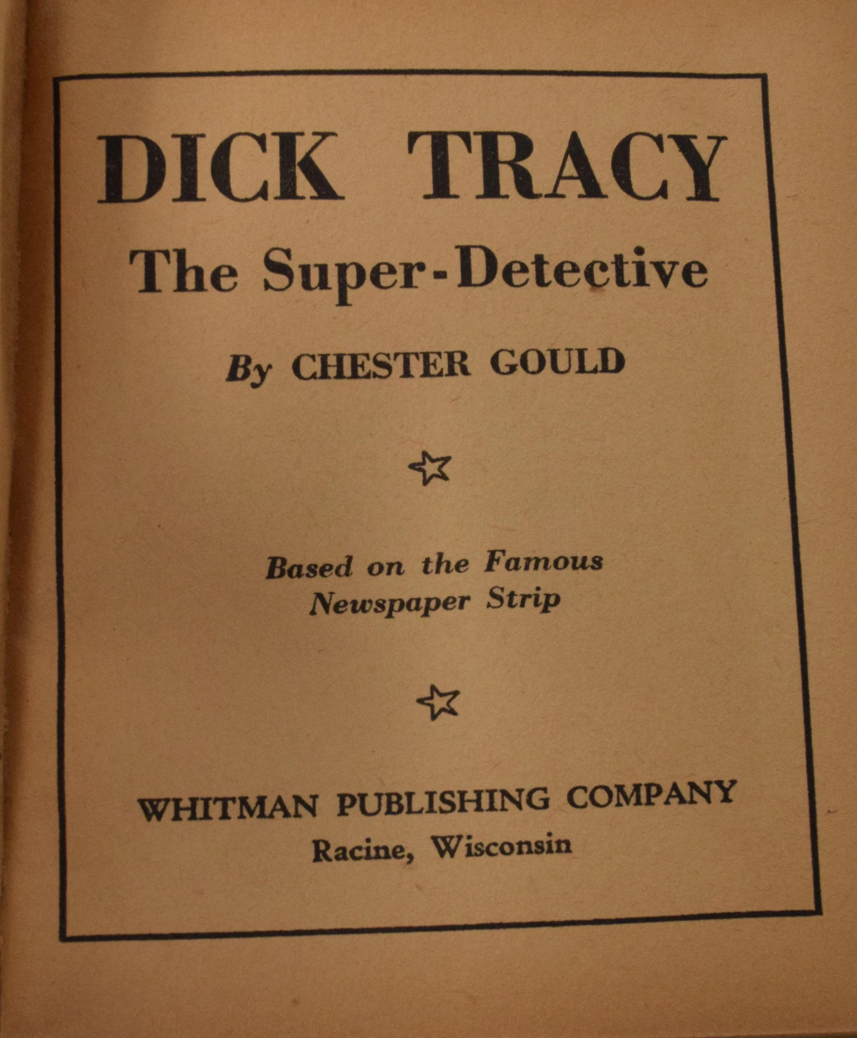 Dick Tracy Super Detective 1488 Better Little Book Whitman 1939 GD - Image 5