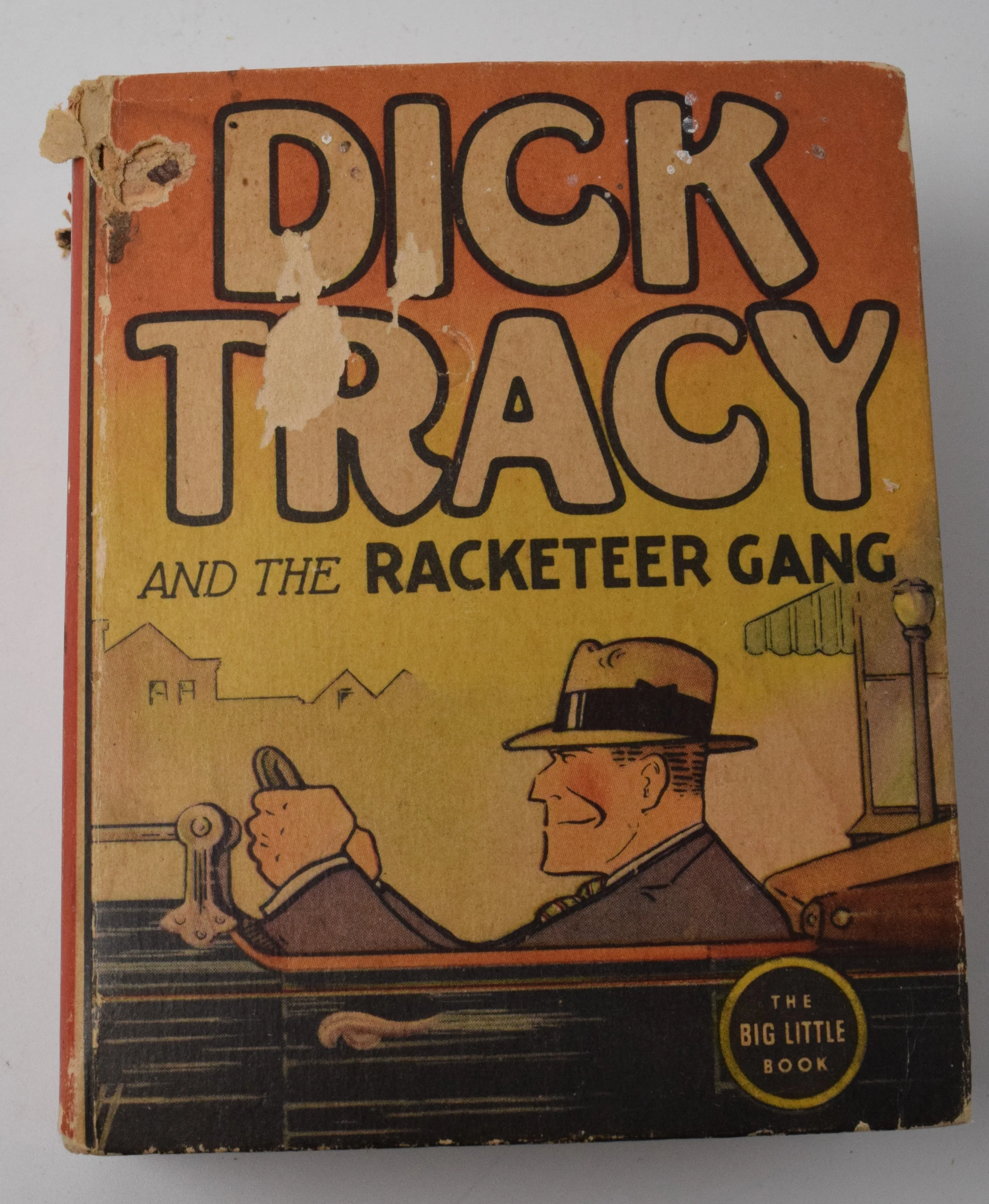 Dick Tracy And The Racketeer Gang 1112 Big Little Book Whitman 1936 GD