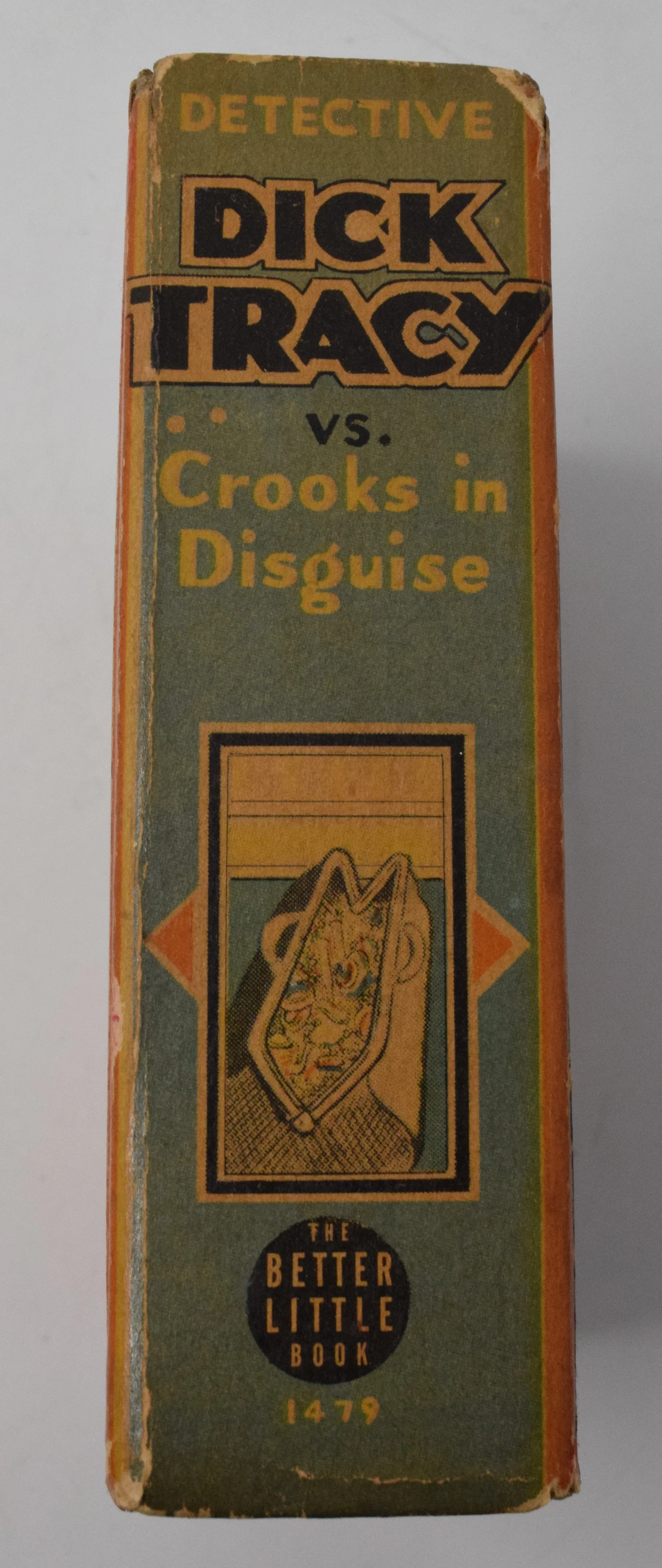 Dick Tracy Vs Crooks In Disguise 1479 Better Little Book Whitman 1939 FN - Image 2