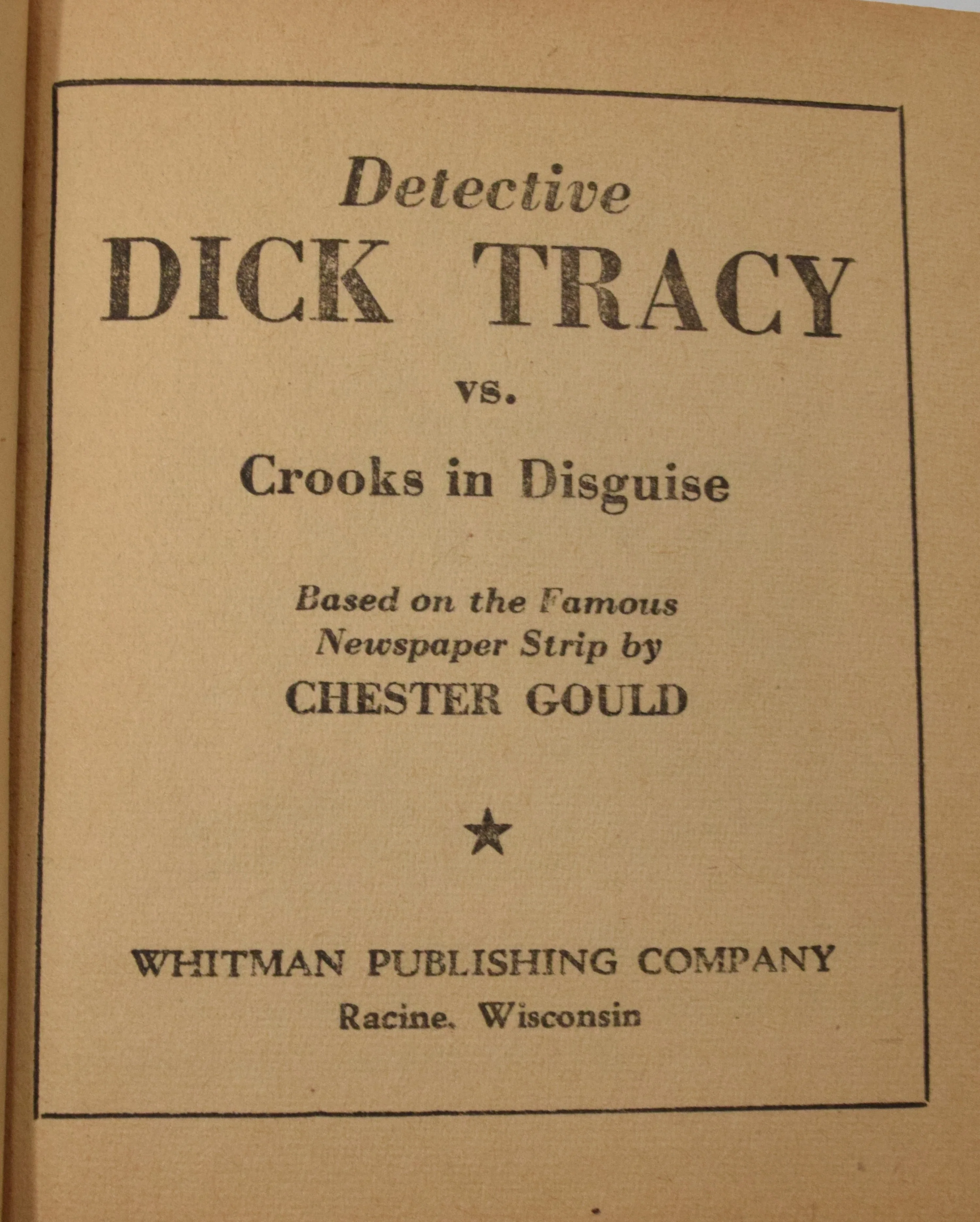 Dick Tracy Vs Crooks In Disguise 1479 Better Little Book Whitman 1939 FN - Image 4