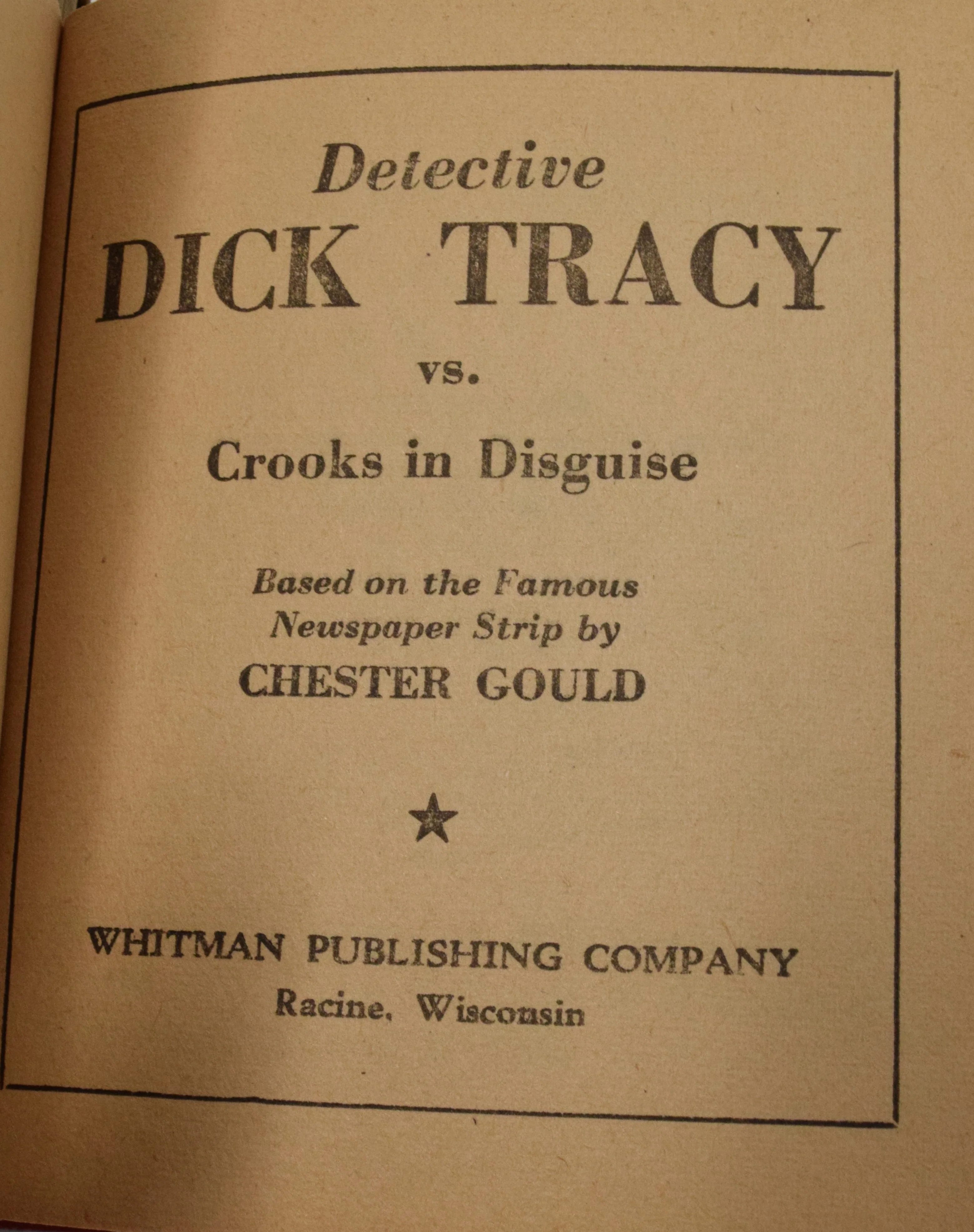 Dick Tracy Vs Crooks In Disguise 1479 Better Little Book Whitman 1939 VF - Image 4