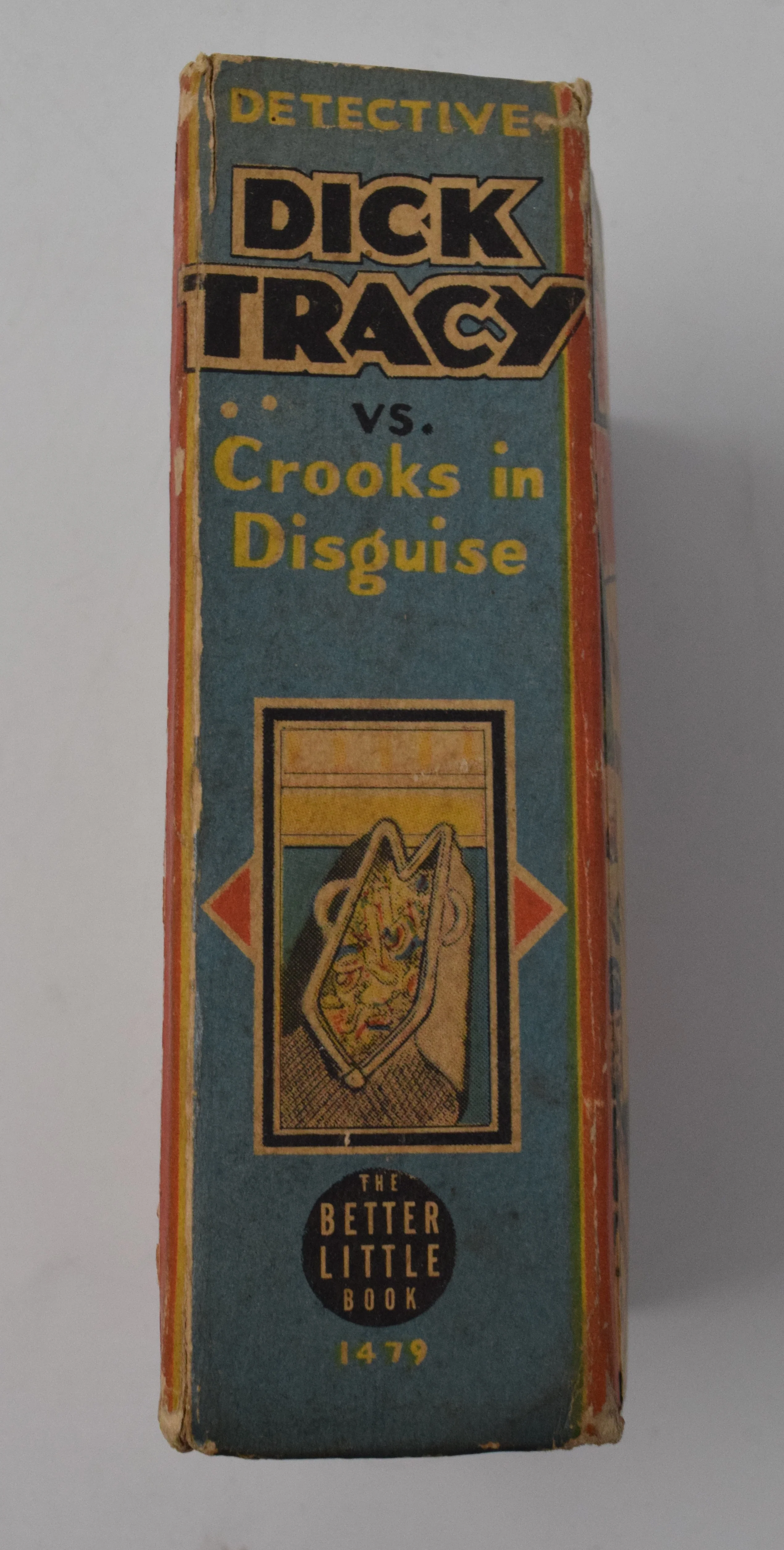 Dick Tracy Vs Crooks In Disguise 1479 Better Little Book Whitman 1939 VG - Image 2