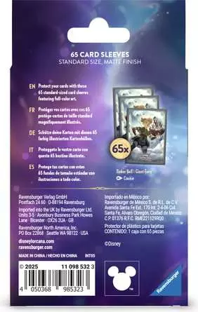 Disney Lorcana TCG: Card Sleeves - Reign of Jafar - Tinker Bell (65) - Image 2