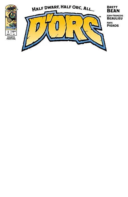Dorc #1 4th Print B Blank Sketch Variant (04/08/2026) Image