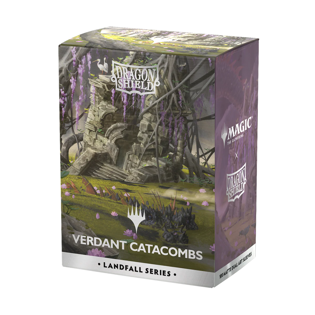 Dragon Shield: Standard 100ct Sleeves - Landfall Series - Verdant Catacomb (Dual Matte)