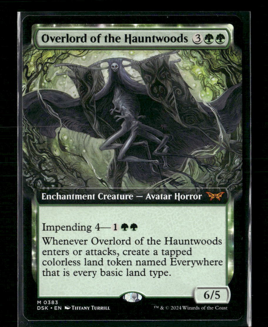 Duskmourn: House of Horror Overlord of the Hauntwoods (Extended Art) #383