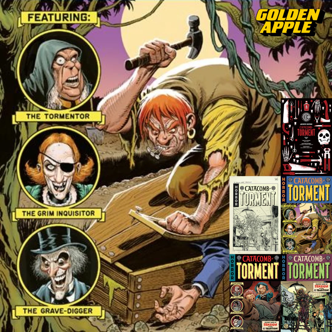 Ec Catacomb Of Torment #10 A1 Cover Set Of 5 1:10 1:20 1:50 (04/15/2026) Oni