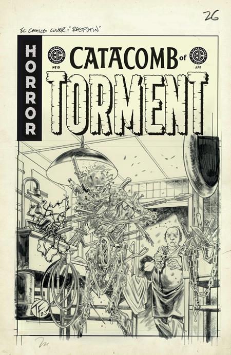 Ec Catacomb Of Torment #10 A1 Cover Set Of 5 1:10 1:20 1:50 (04/15/2026) Oni - Image 5