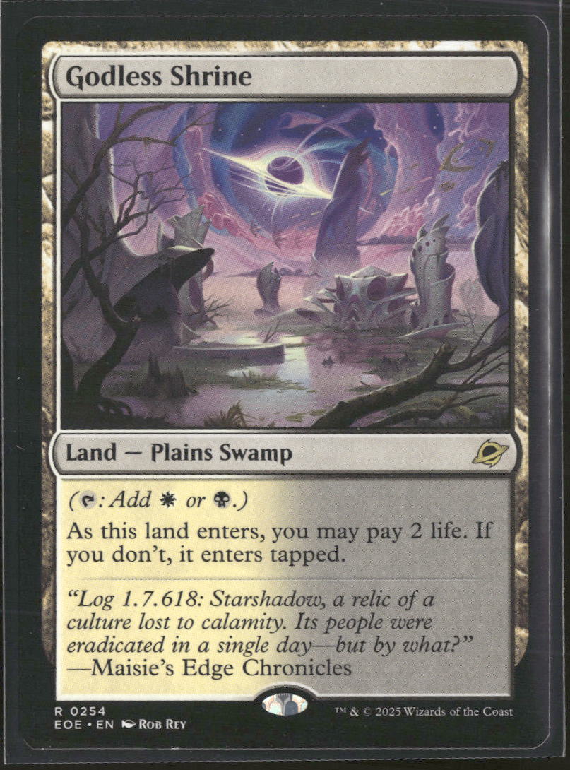 Edge of Eternities Godless Shrine #254