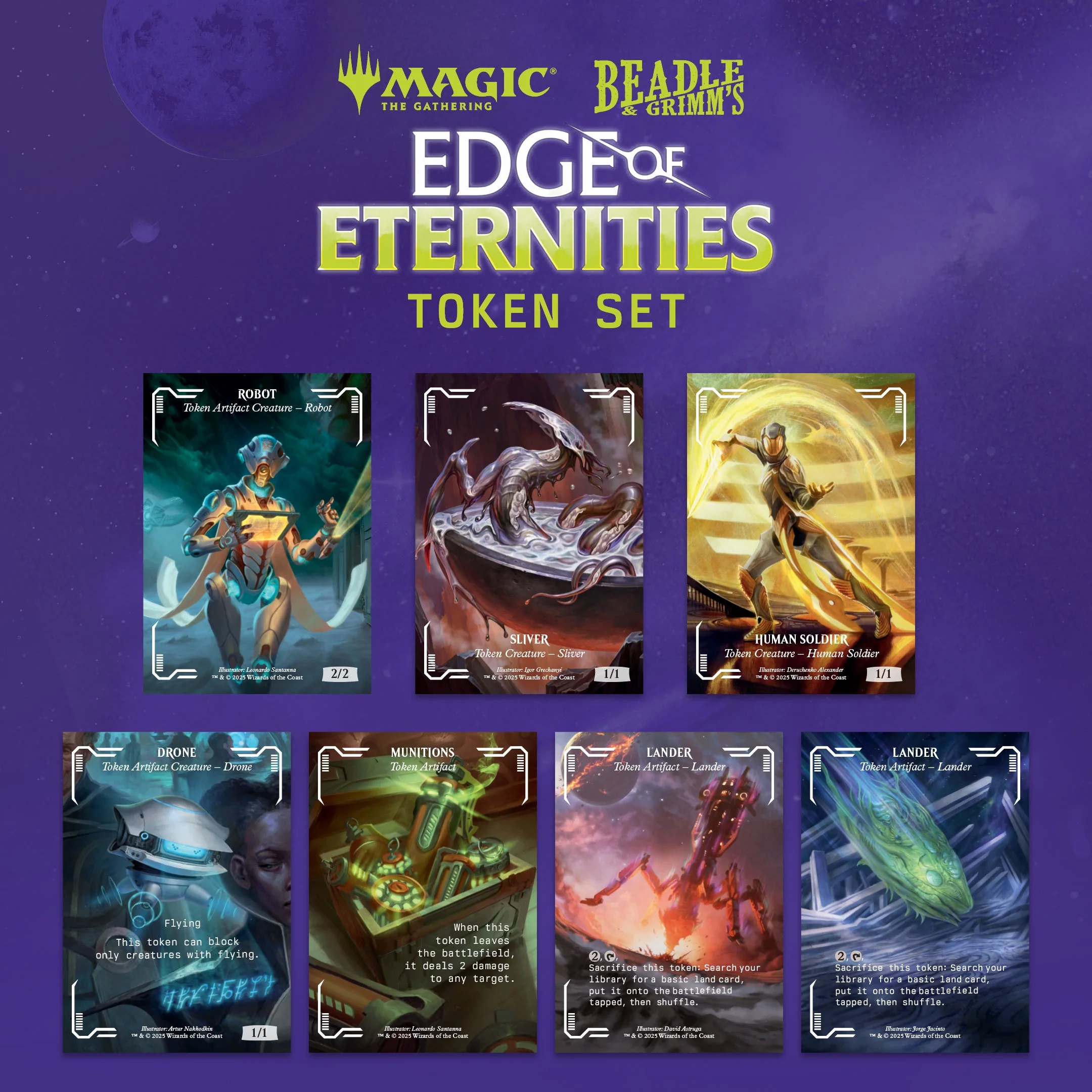 Edge of Eternities Token Set (MTG) - Image 7