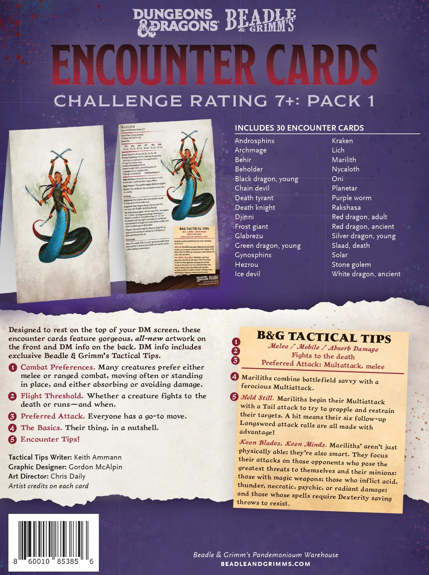 Encounter Cards (D&D) - Challenge Rating 7+ PACK 1 - Image 10