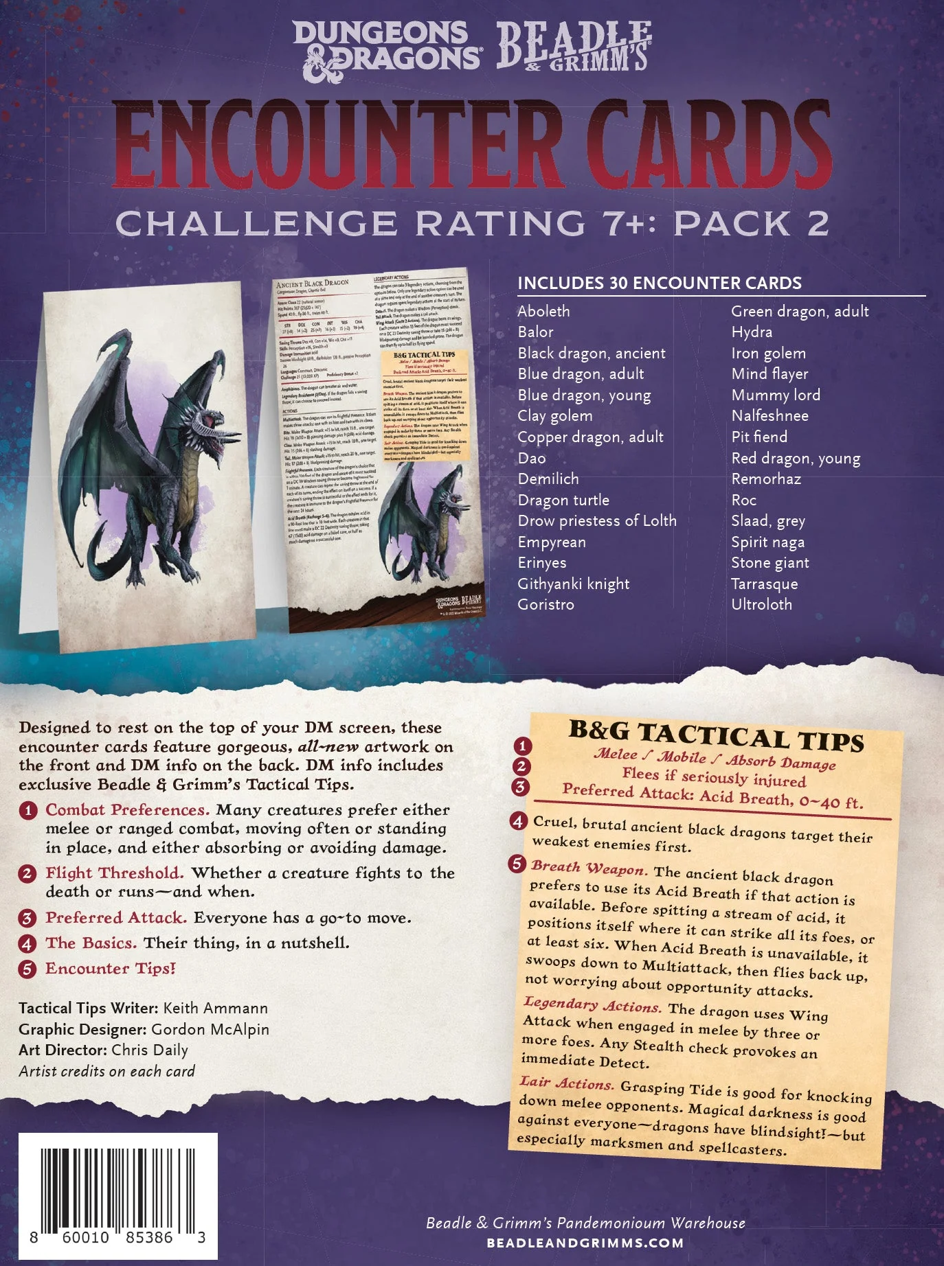 Encounter Cards (D&D) - Challenge Rating 7+ PACK 1 - Image 11