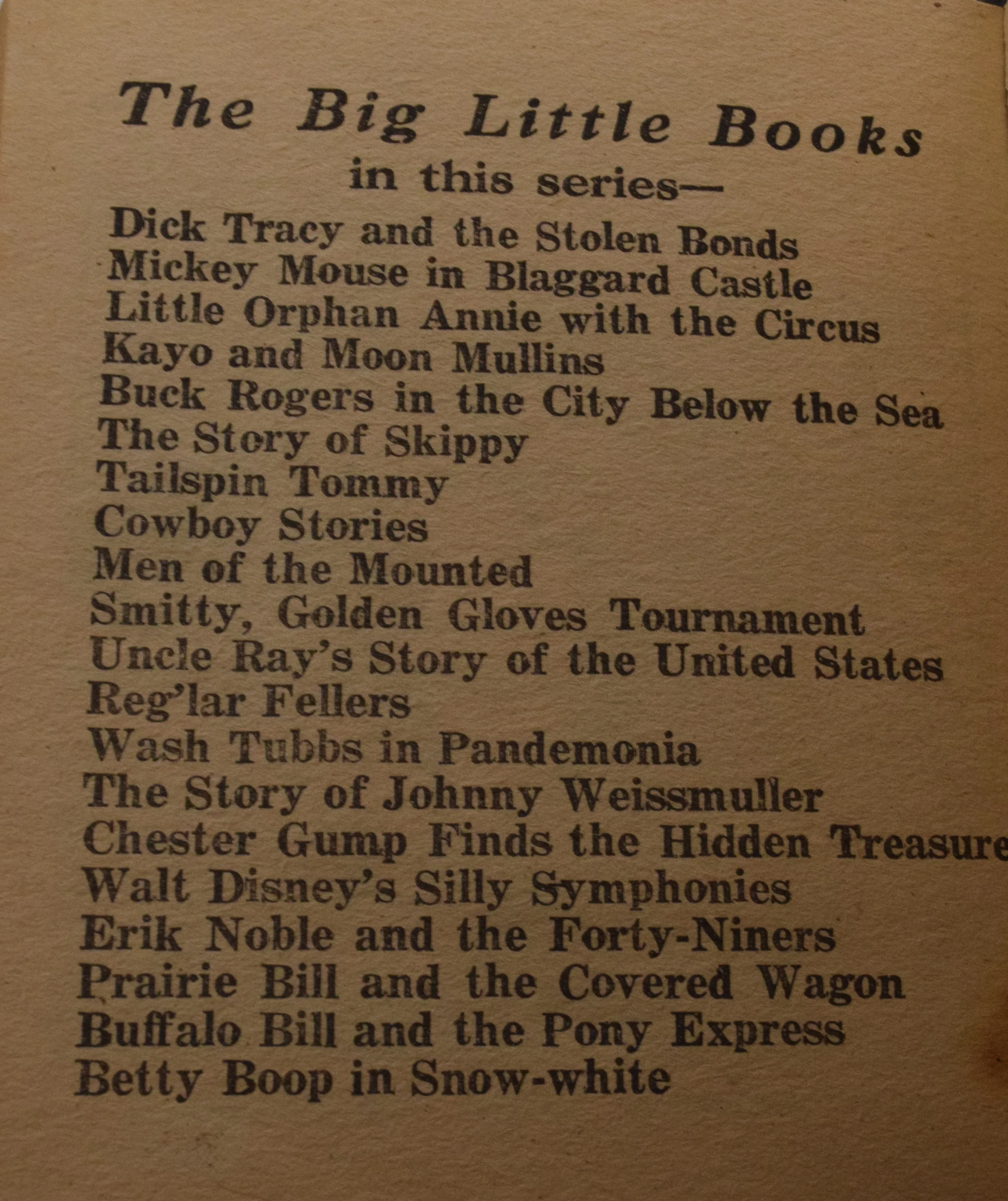 Erik Noble And The Forty Niners 772 Big Little Book 1934 VG - Image 5