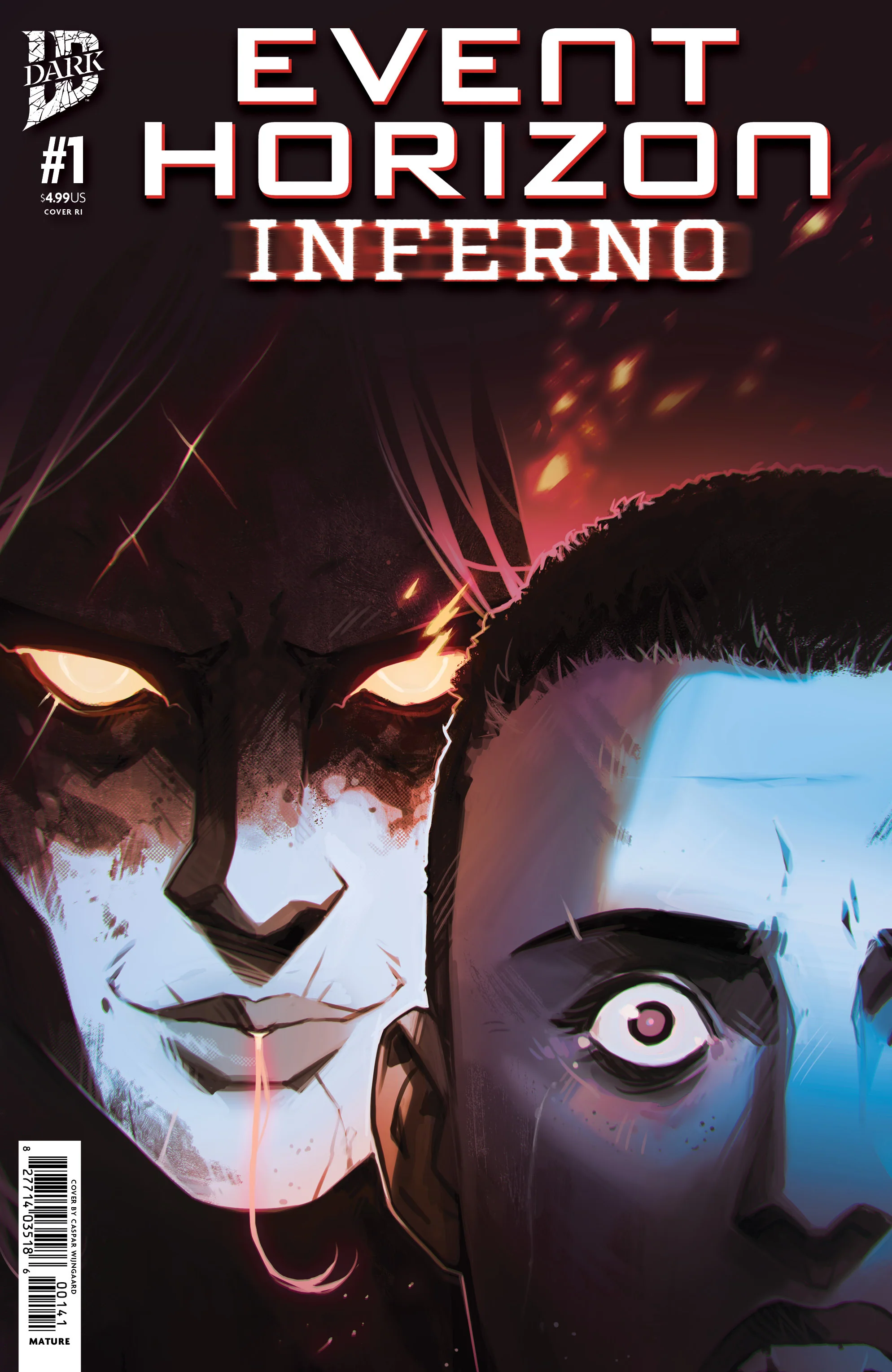 Event Horizon Inferno #1 A1 Cover Set Of 5 1:15 1:25 (04/22/2026) Idw - Image 5