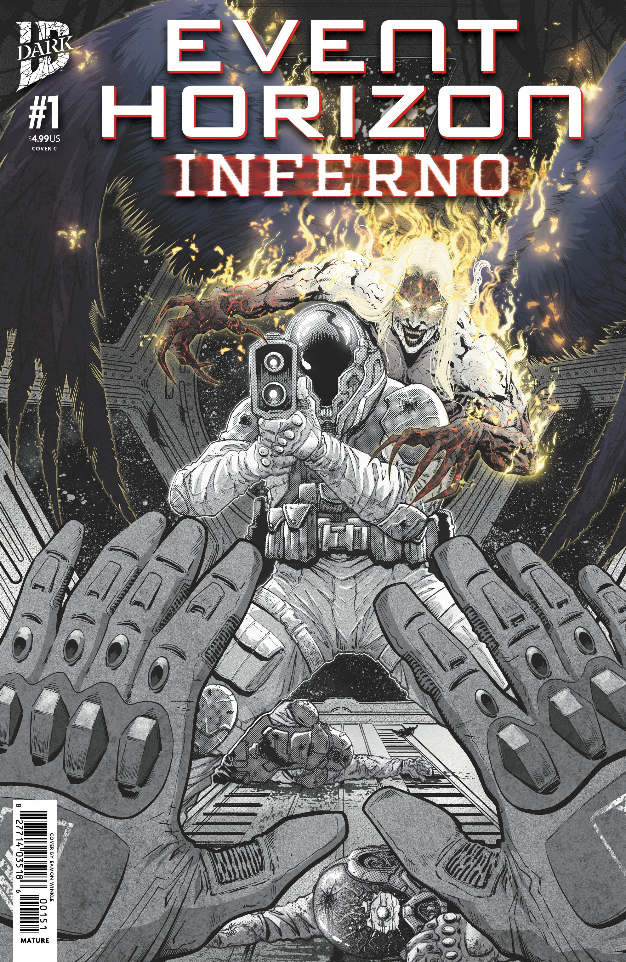 Event Horizon Inferno #1 A1 Cover Set Of 5 1:15 1:25 (04/22/2026) Idw - Image 6