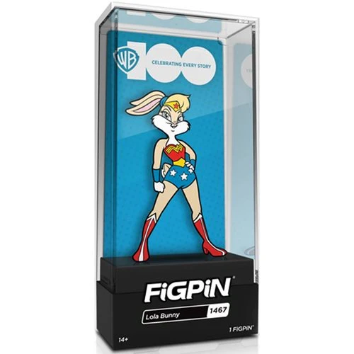 FiGPiN Enamel Pin - Warner Bros. 100 x DC - Select Figure(s) - Image 5