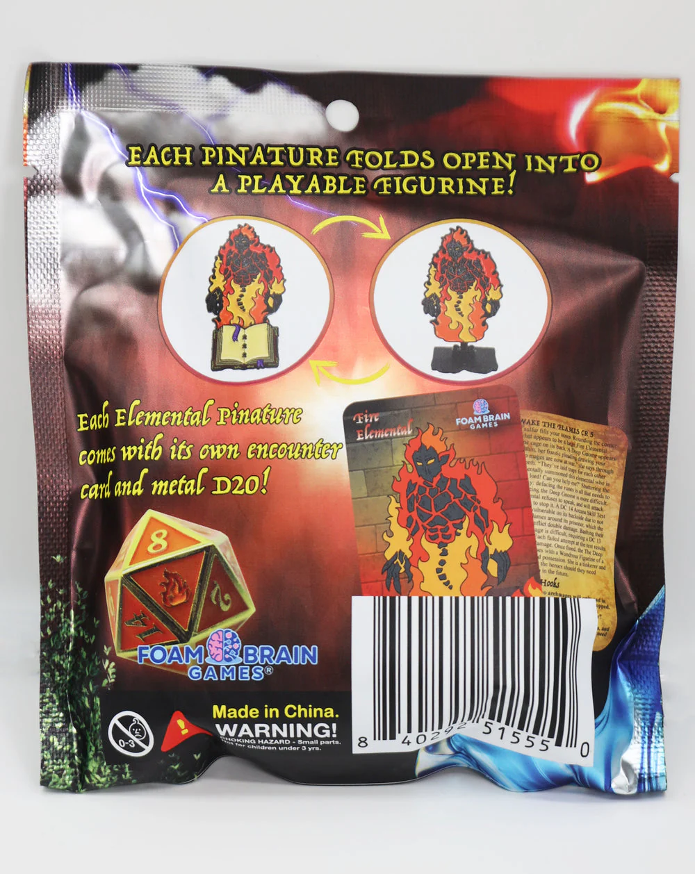 Foam Brain Games: Lost Tome of Monsters - Volume 2 - Elementals Pack - Image 2
