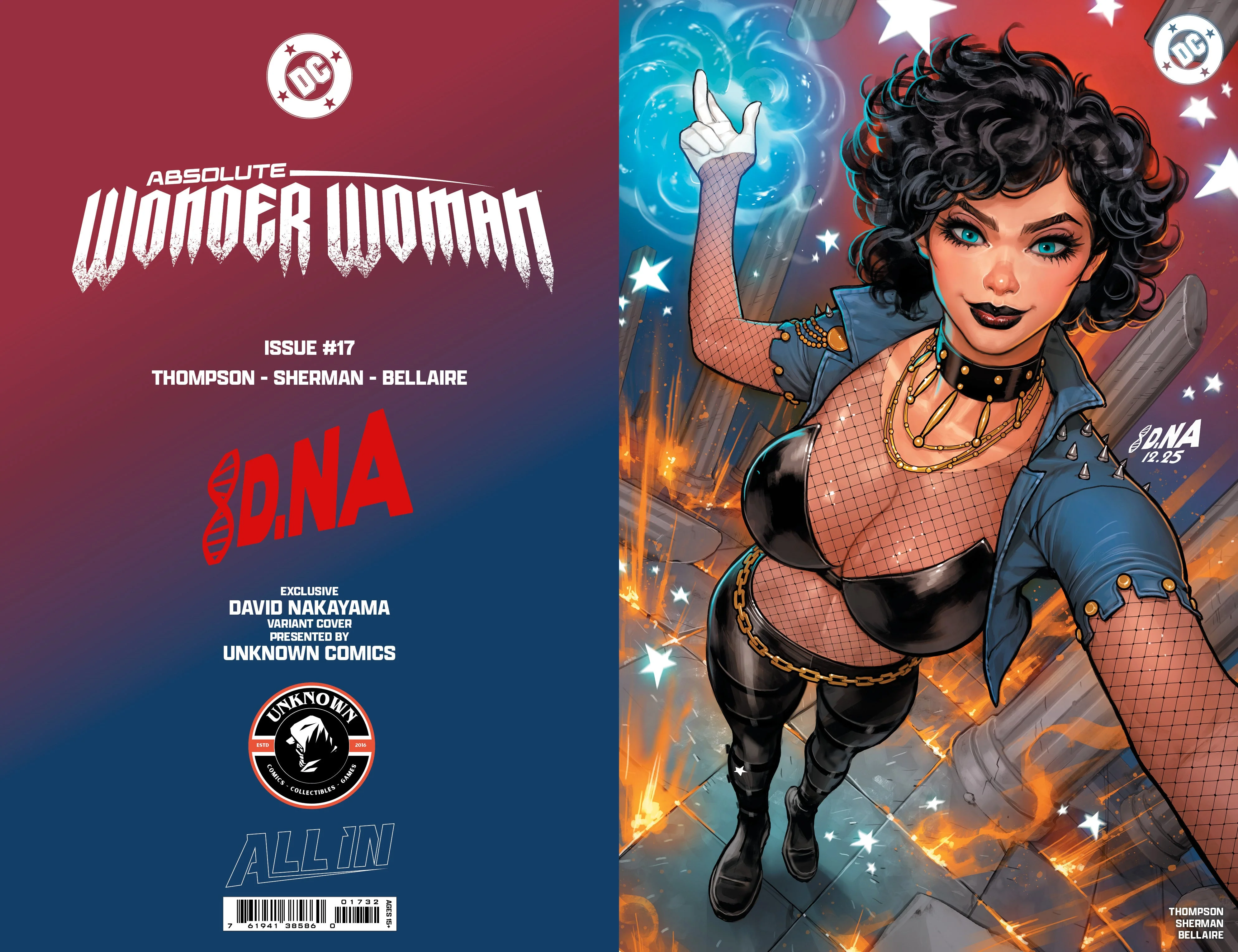 [FOIL] ABSOLUTE WONDER WOMAN #17 DAVID NAKAYAMA EXCLUSIVE VIRGIN VAR (02/25/2026) - Image 3