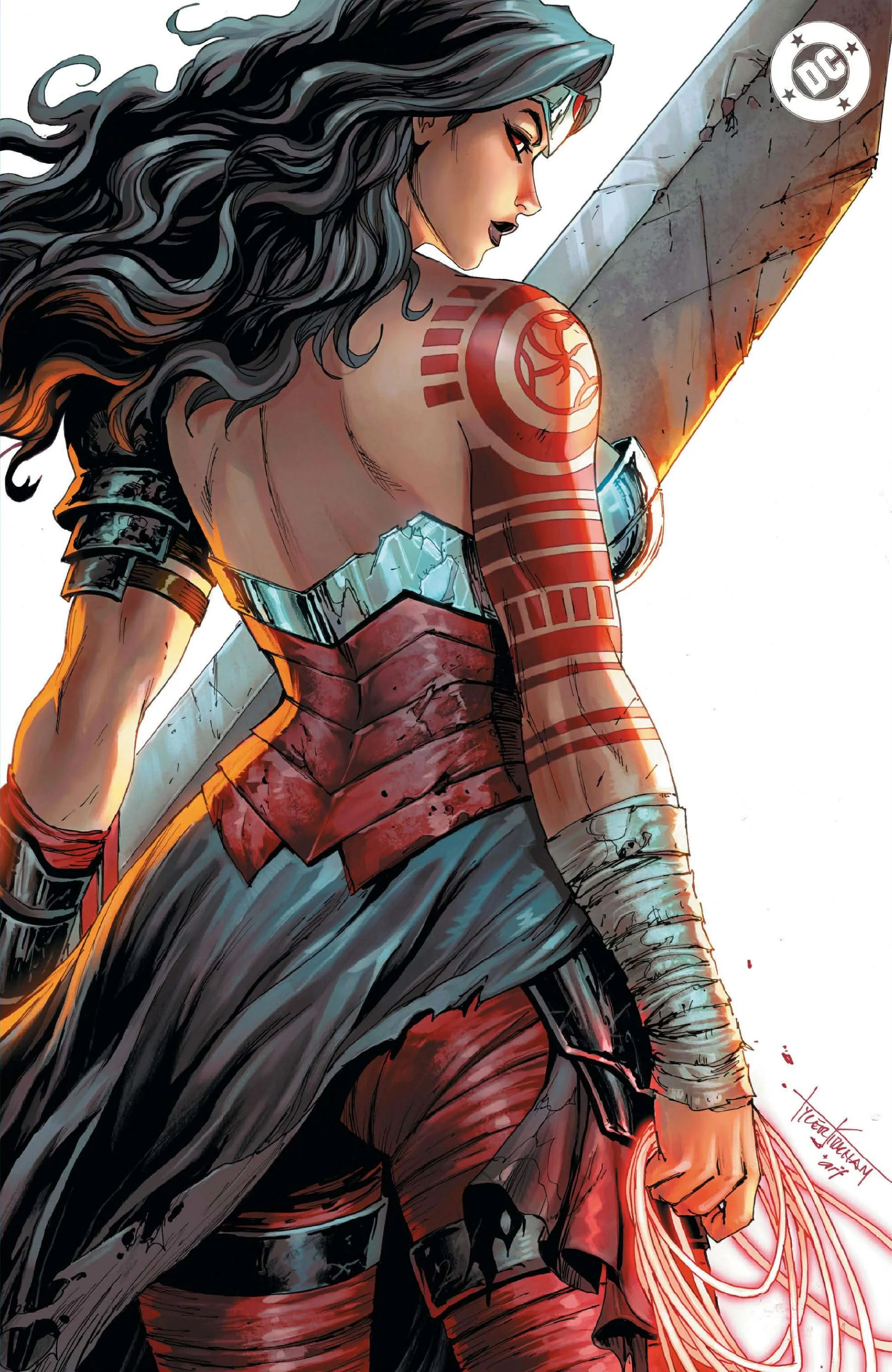 [FOIL] ABSOLUTE WONDER WOMAN #17 TYLER KIRKHAM EXCLUSIVE VIRGIN VAR (02/25/2026) - Image 2