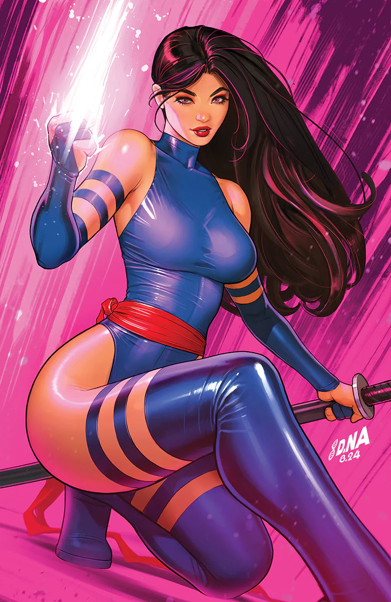 [FOIL] PSYLOCKE #1 UNKNOWN COMICS DAVID NAKAYAMA EXCLUSIVE VIRGIN CONVENTION VAR (11/13/2024) - Image 2