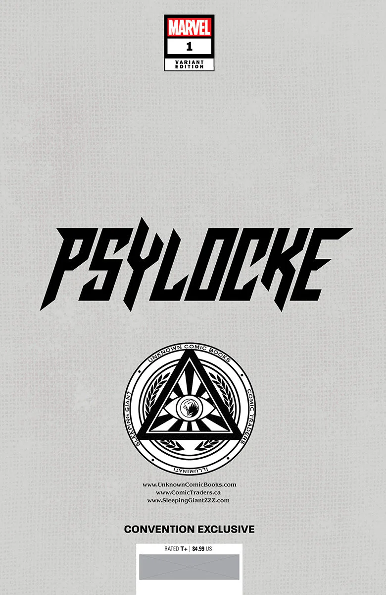 [FOIL] PSYLOCKE #1 UNKNOWN COMICS DAVID NAKAYAMA EXCLUSIVE VIRGIN CONVENTION VAR (11/13/2024) - Image 3