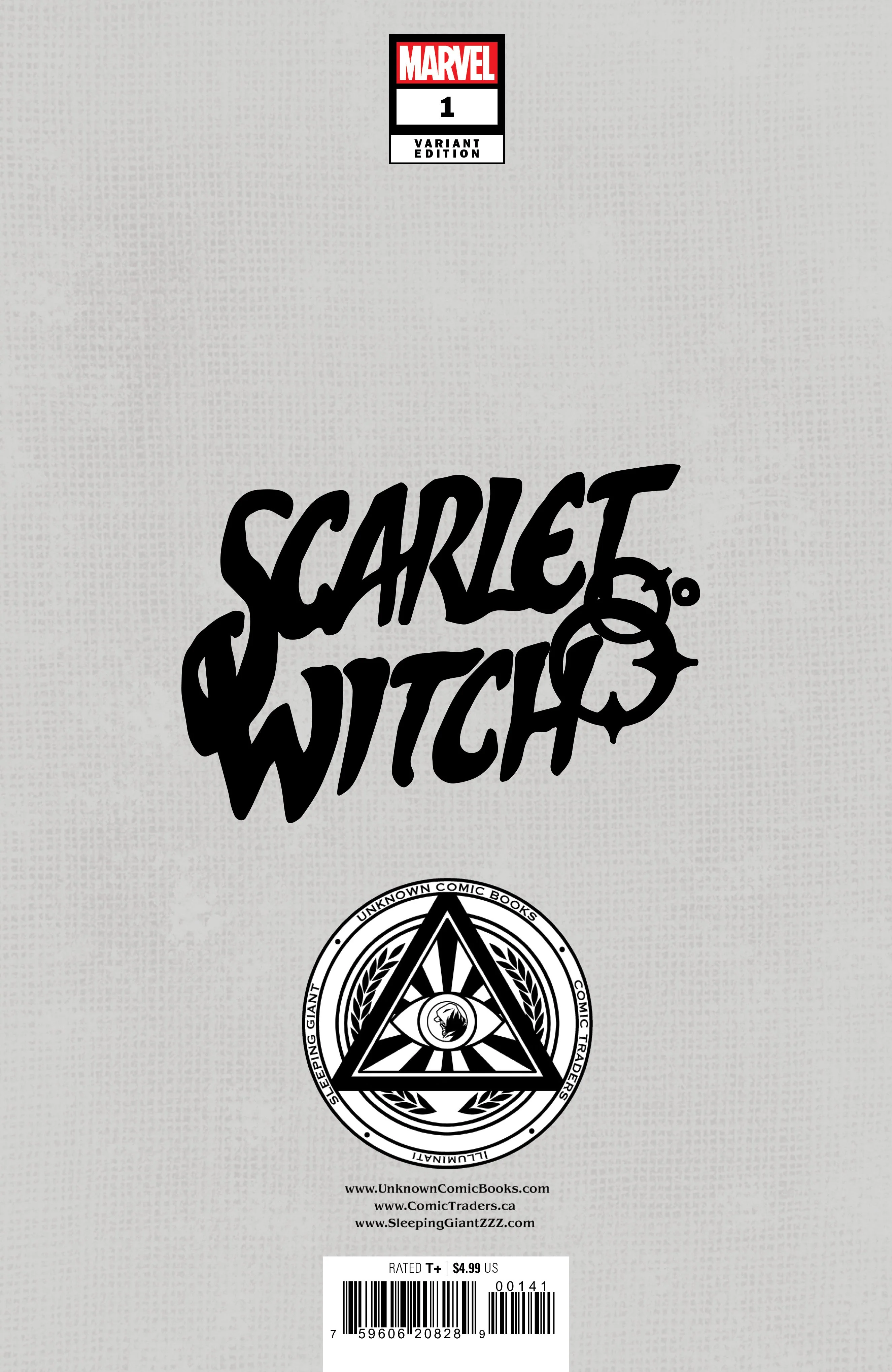 [Foil] Scarlet Witch #1 Unknown Comics David Nakayama Exclusive Virgin Var (06/12/2024) - Image 3