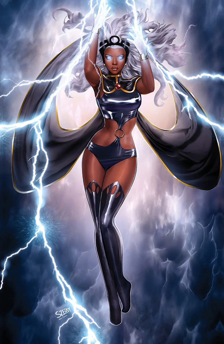 [FOIL] STORM #2 UNKNOWN COMICS NATHAN SZERDY EXCLUSIVE VIRGIN CONVENTION VAR (11/20/2024) - Image 2