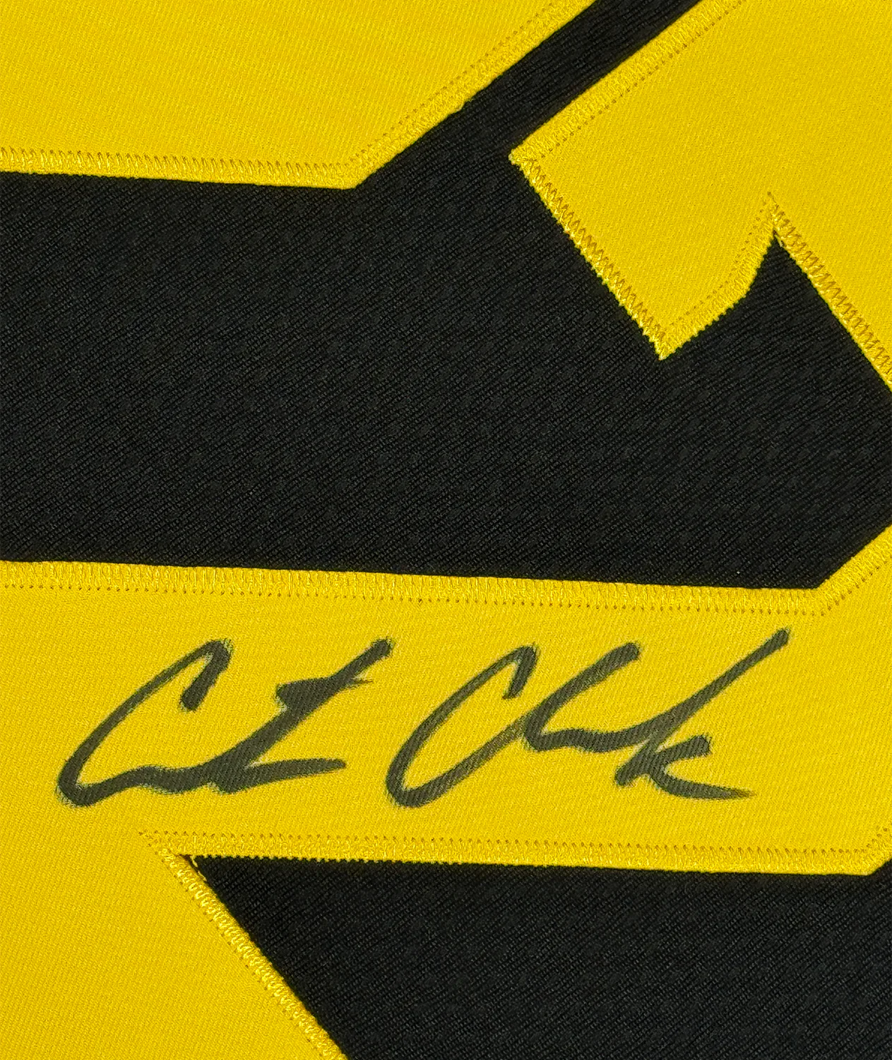 Framed Autographed/Signed Caitlin Clark 35x39 Iowa Black Basketball Jersey Panini COA - Image 2