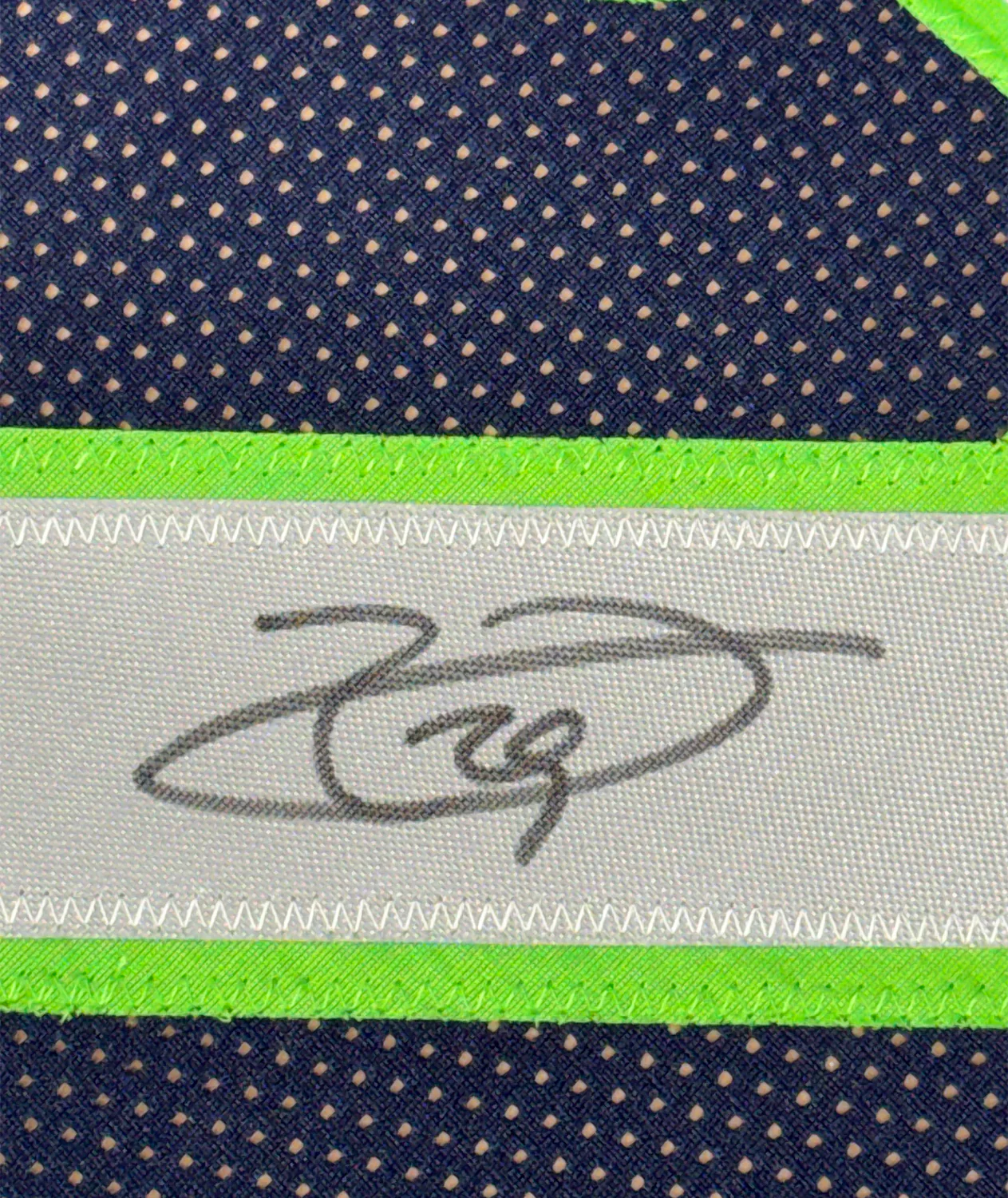 Framed Autographed/Signed Earl Thomas III 35x39 Seattle Blue Football Jersey Beckett BAS COA - Image 2