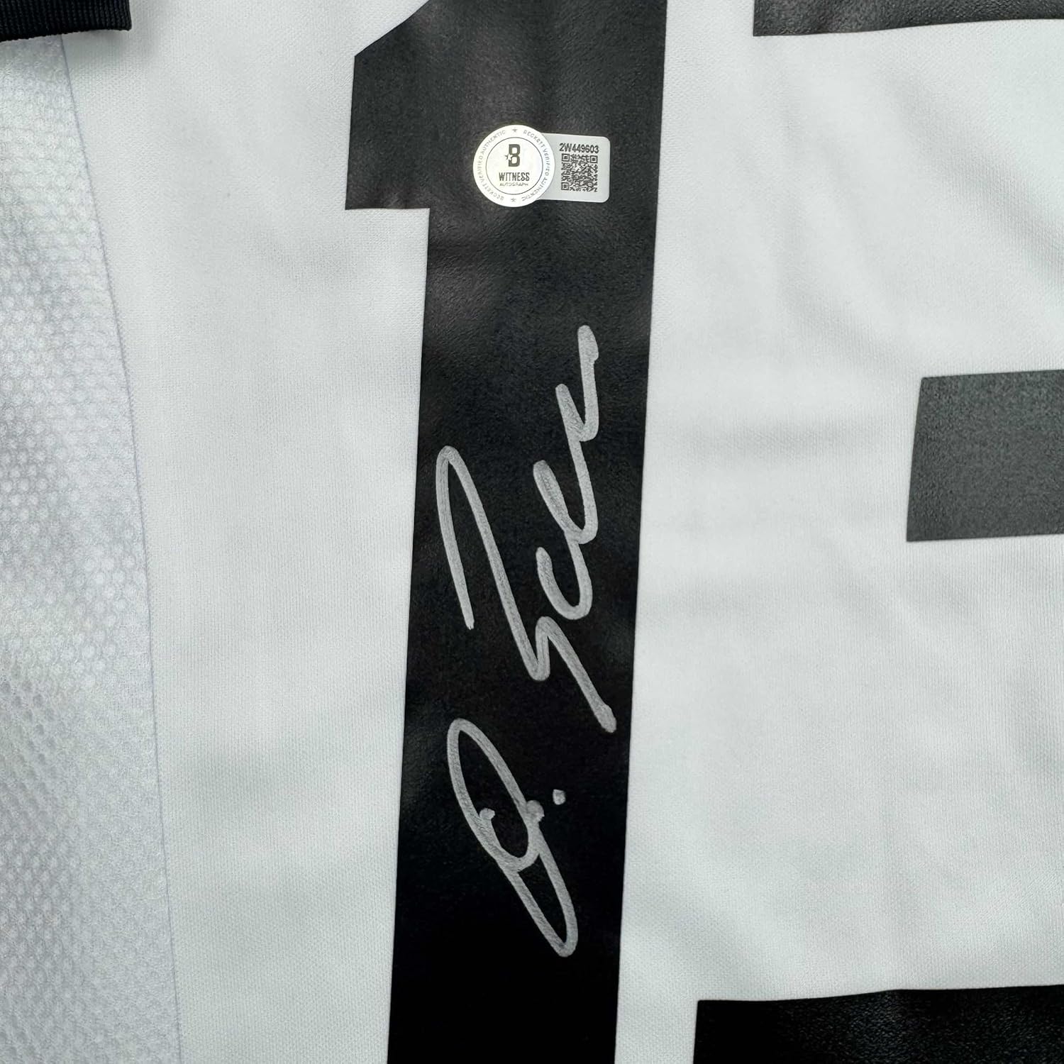 Framed Autographed/Signed Michael Ballack 35x39 Germany White Soccer World Cup Jersey Beckett BAS COA - Image 2