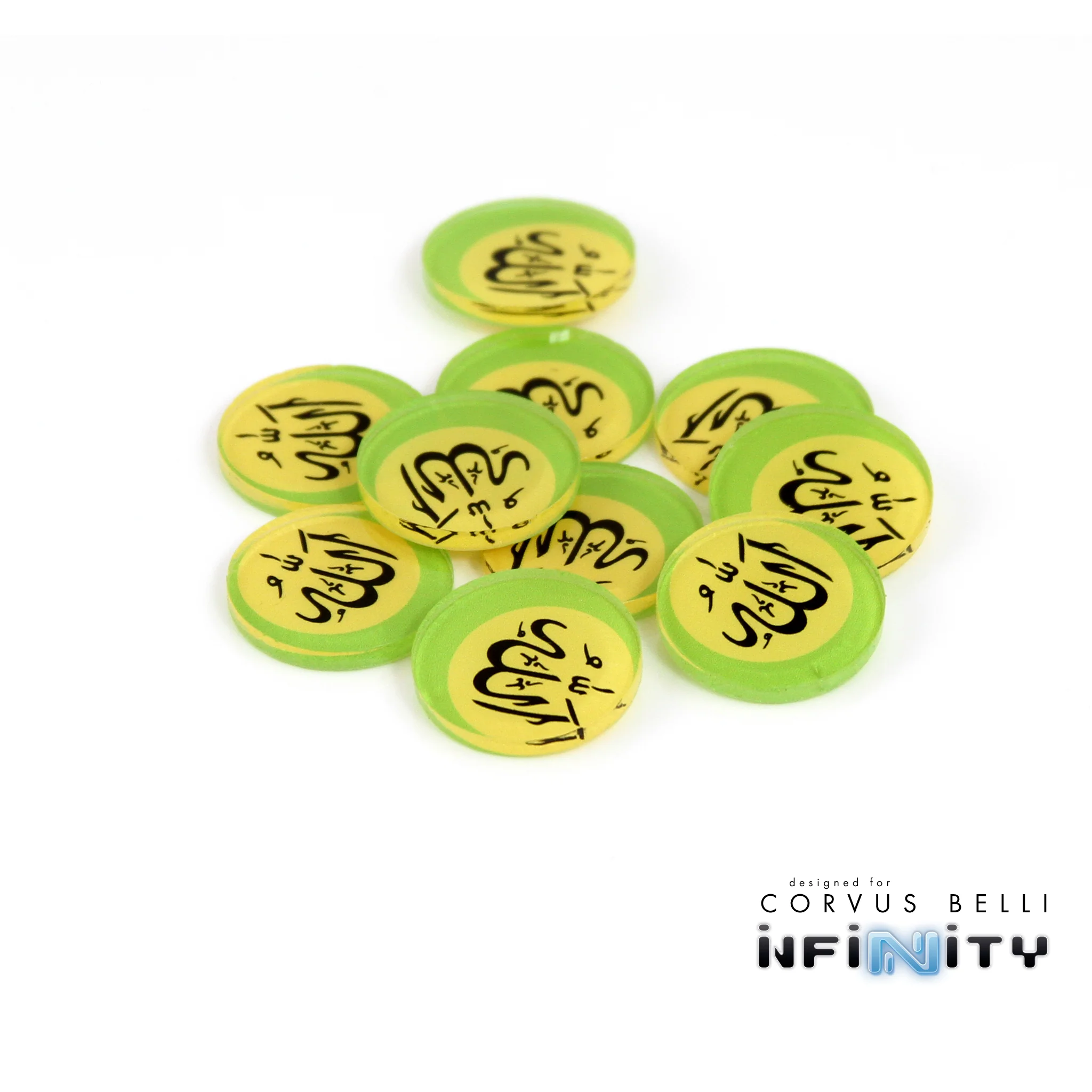 Full Color Infinity Faction Markers, 25mm (Bag of 10) - Image 11