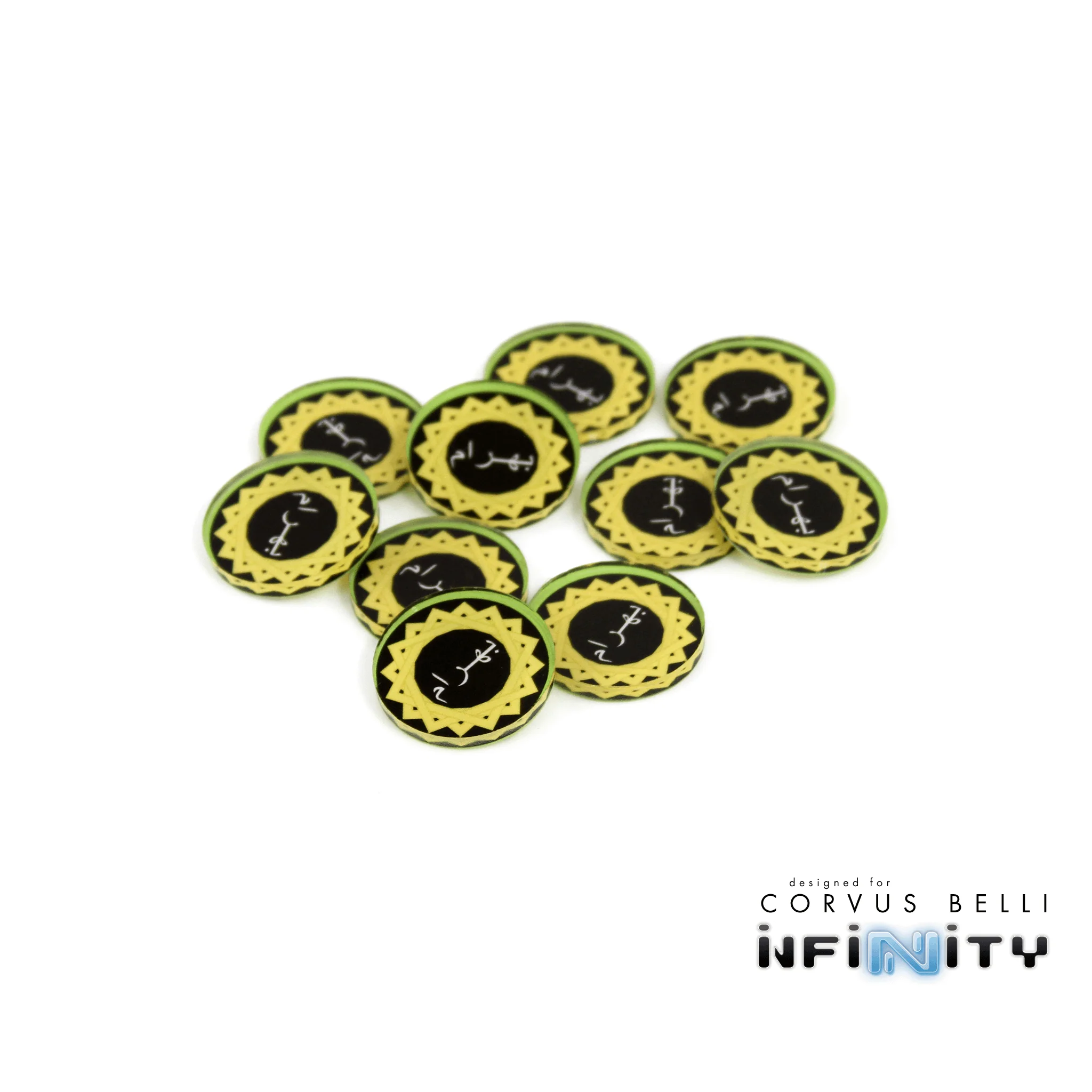 Full Color Infinity Faction Markers, 25mm (Bag of 10) - Image 12
