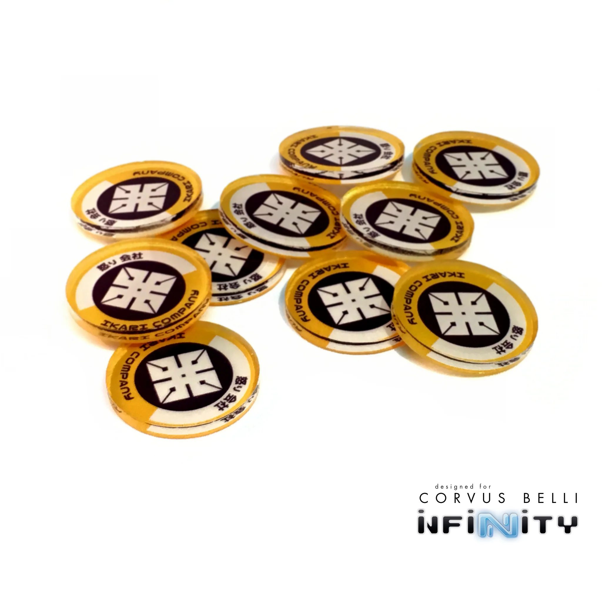 Full Color Infinity Faction Markers, 25mm (Bag of 10) - Image 13