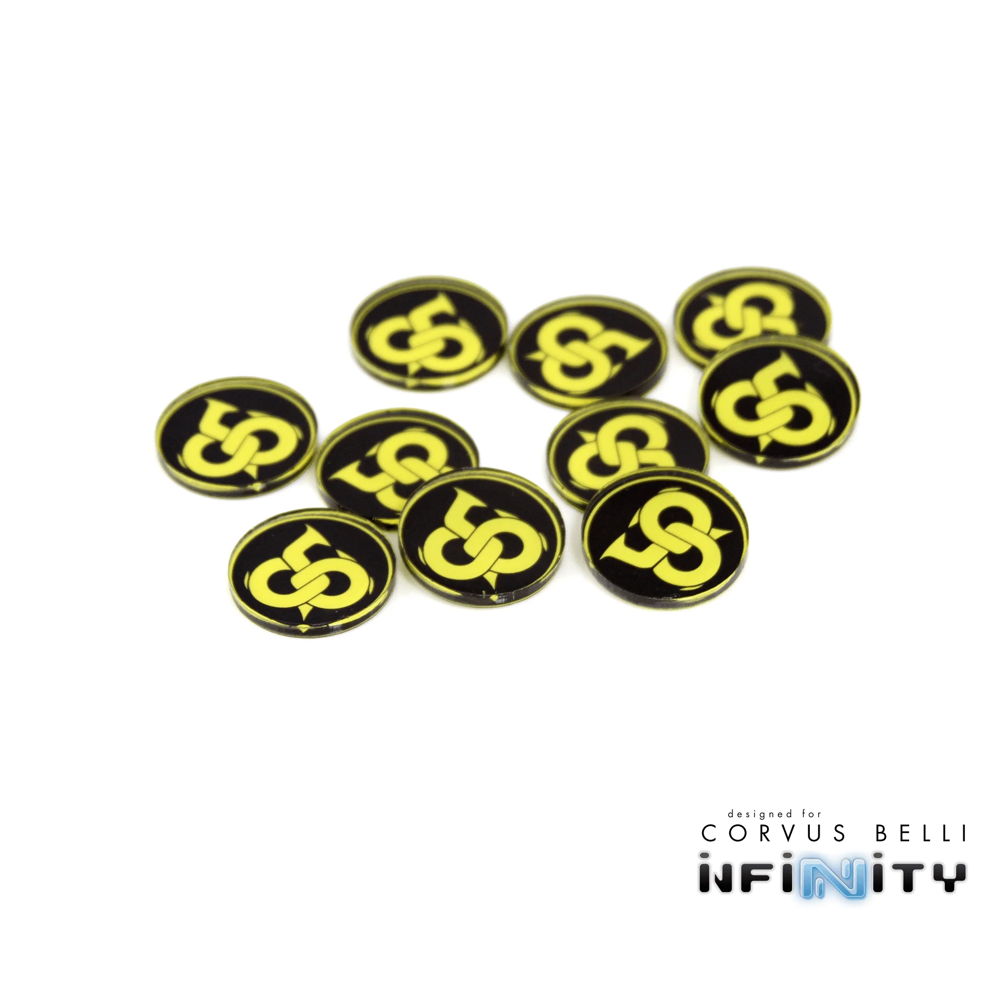 Full Color Infinity Faction Markers, 25mm (Bag of 10) - Image 14