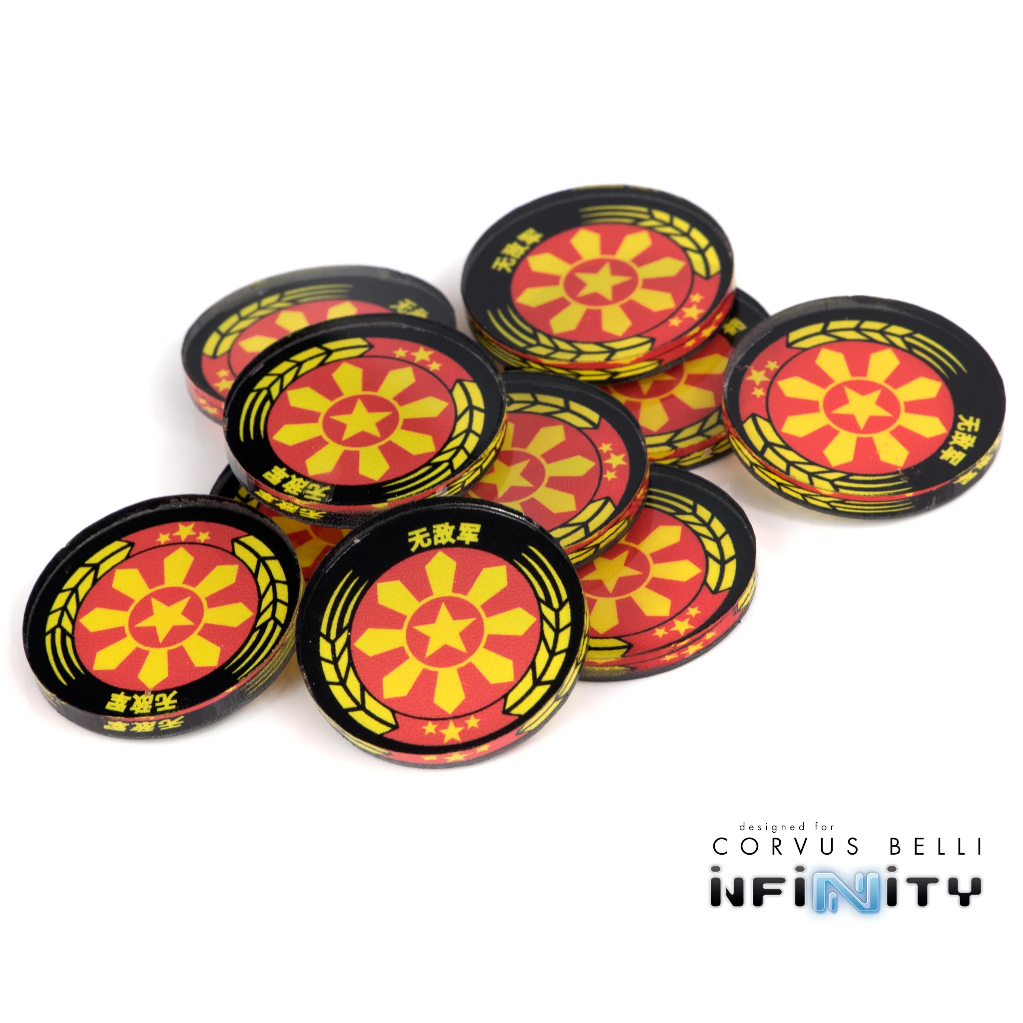 Full Color Infinity Faction Markers, 25mm (Bag of 10) - Image 15