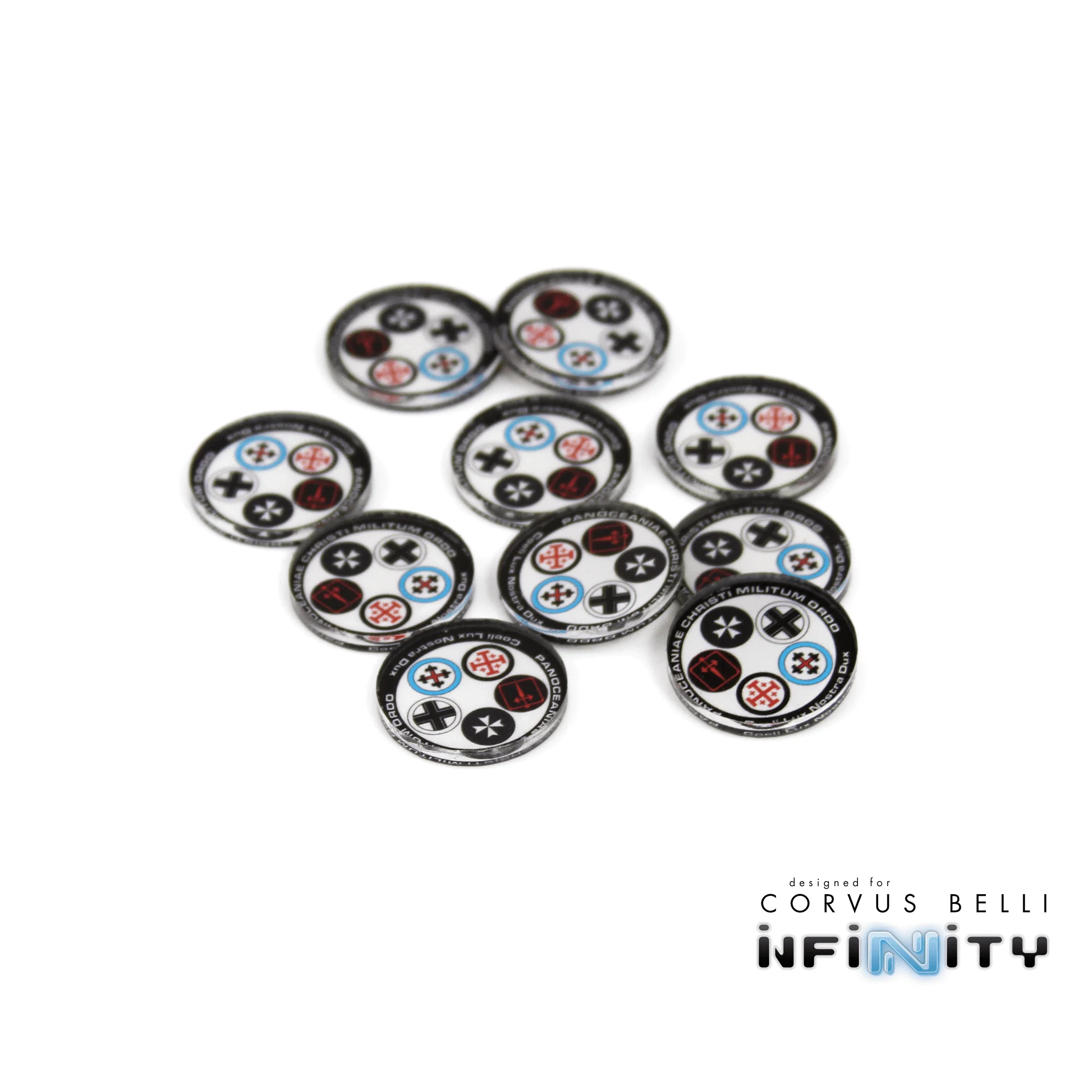 Full Color Infinity Faction Markers, 25mm (Bag of 10) - Image 18