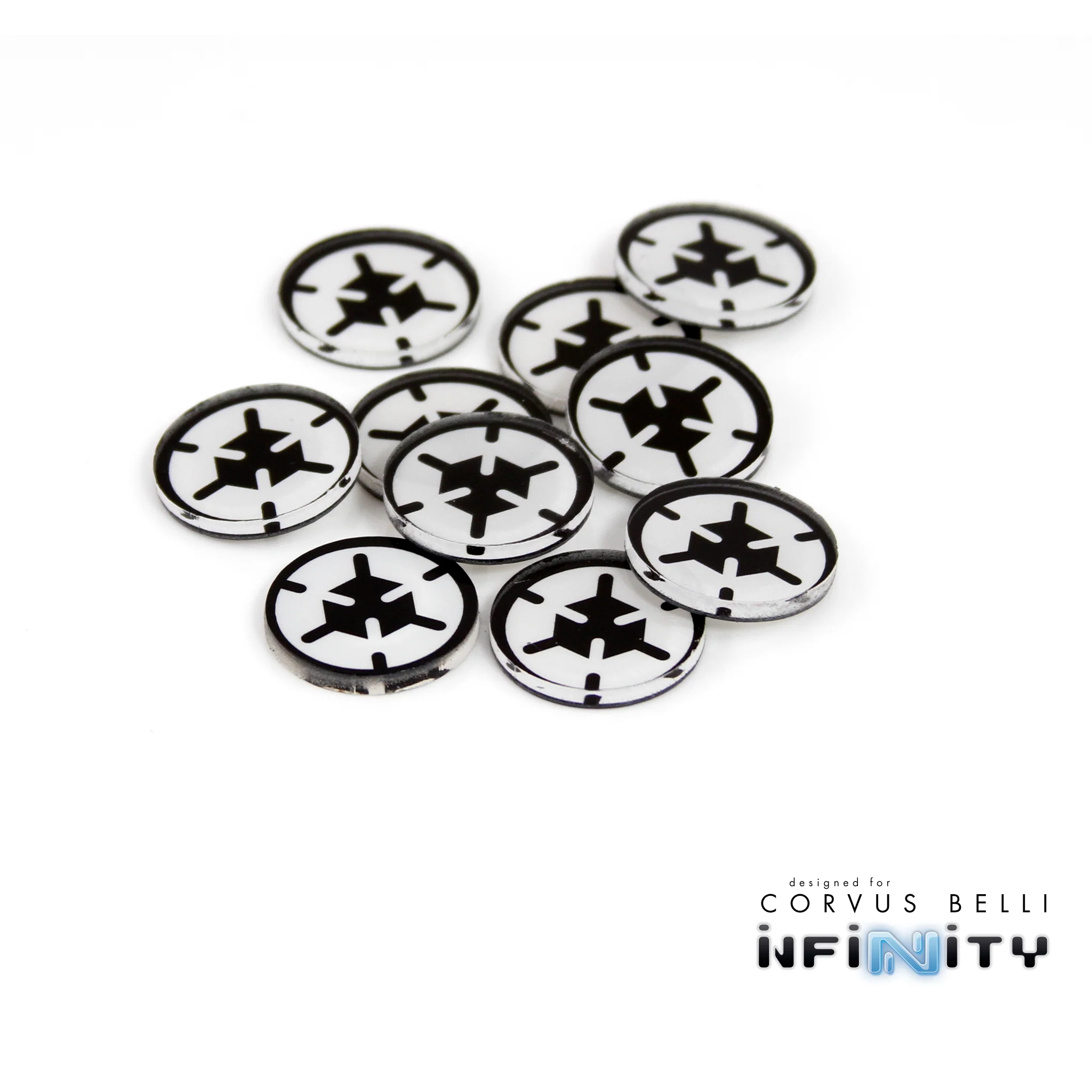Full Color Infinity Faction Markers, 25mm (Bag of 10) - Image 2