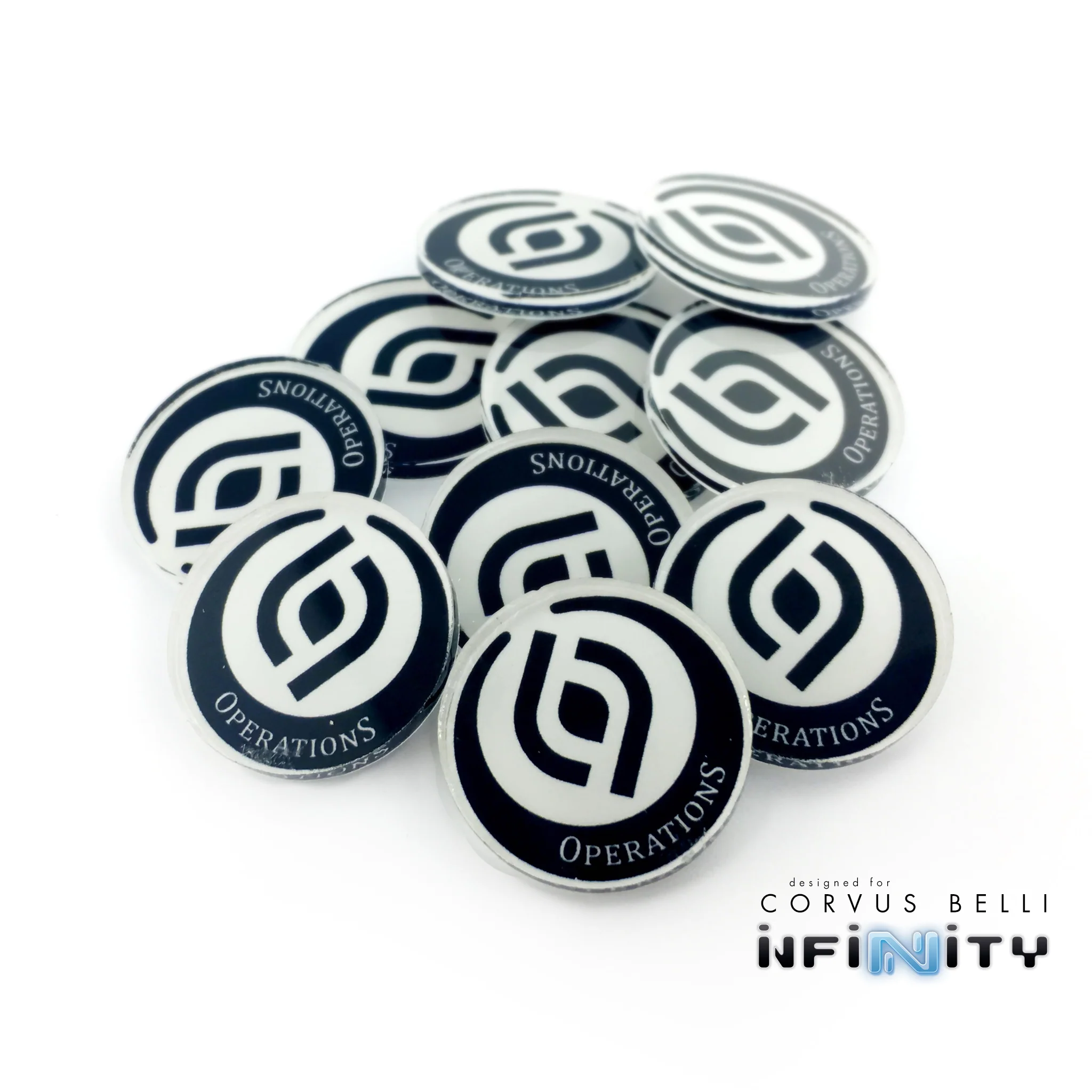 Full Color Infinity Faction Markers, 25mm (Bag of 10) - Image 24