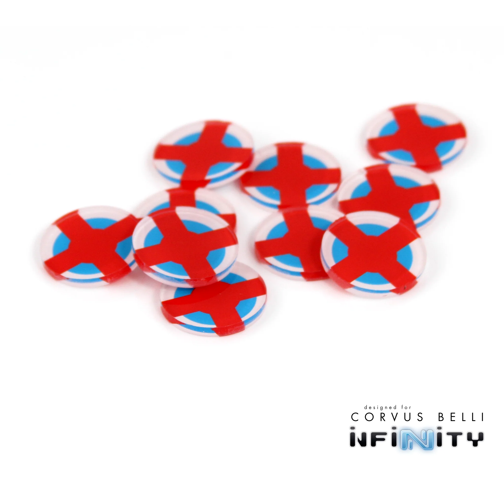 Full Color Infinity Faction Markers, 25mm (Bag of 10) - Image 3
