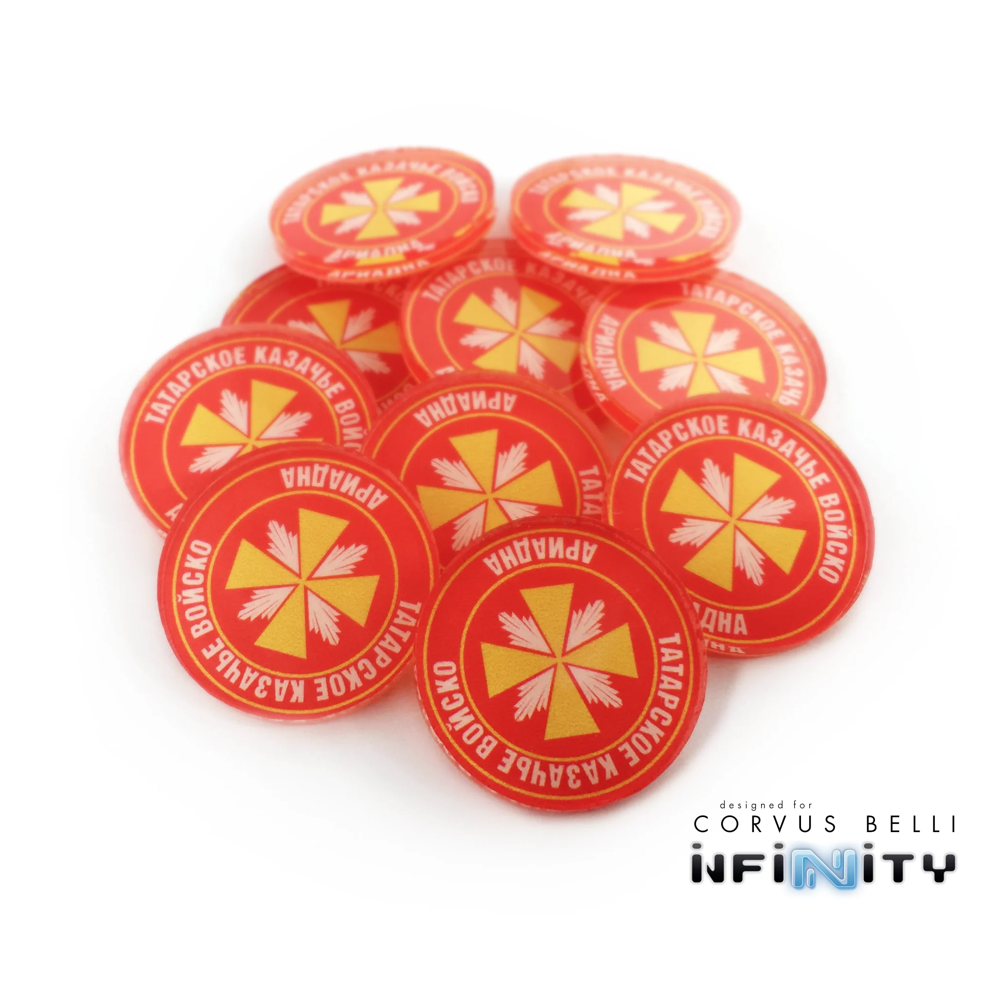 Full Color Infinity Faction Markers, 25mm (Bag of 10) - Image 32