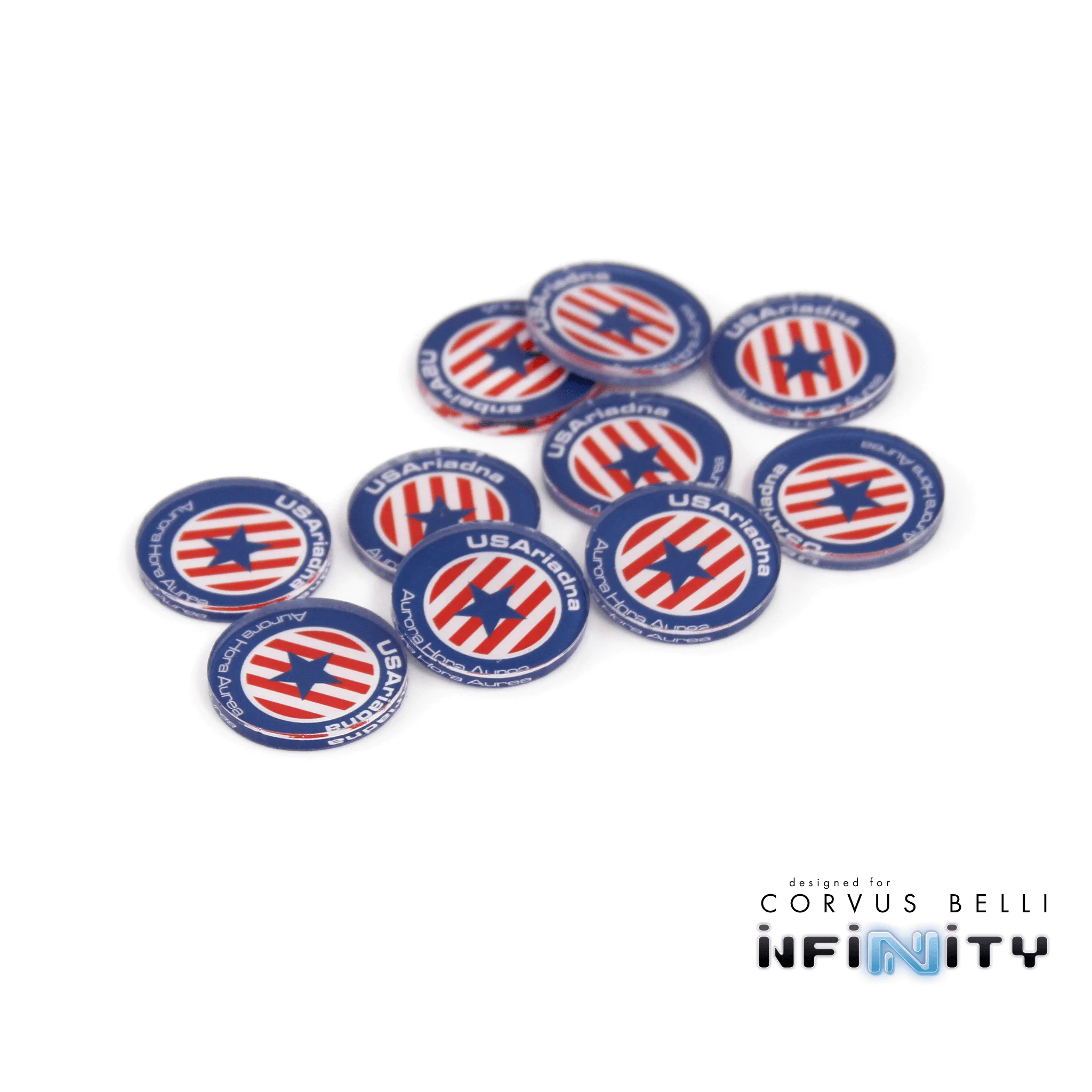 Full Color Infinity Faction Markers, 25mm (Bag of 10) - Image 35