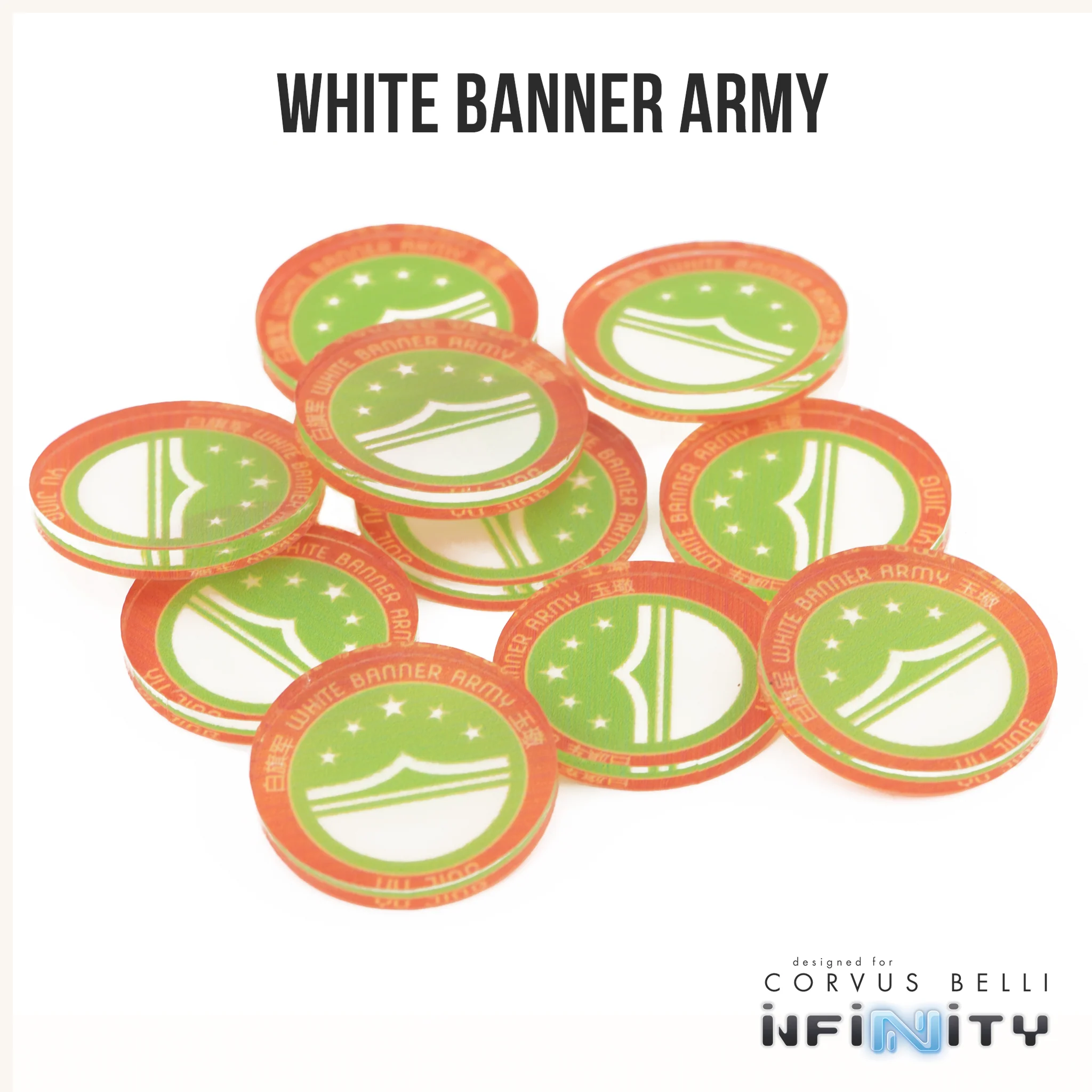 Full Color Infinity Faction Markers, 25mm (Bag of 10) - Image 38