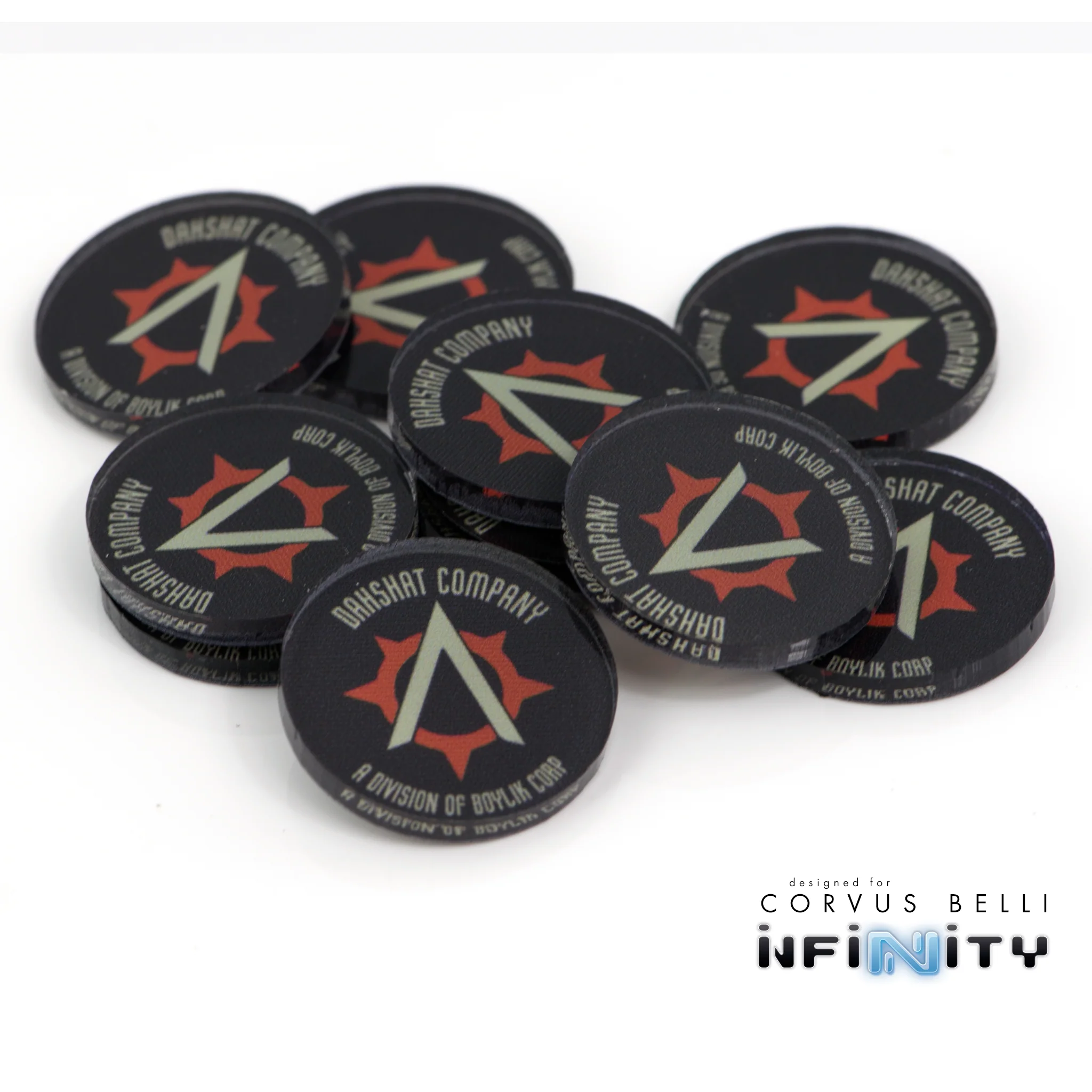Full Color Infinity Faction Markers, 25mm (Bag of 10) - Image 8