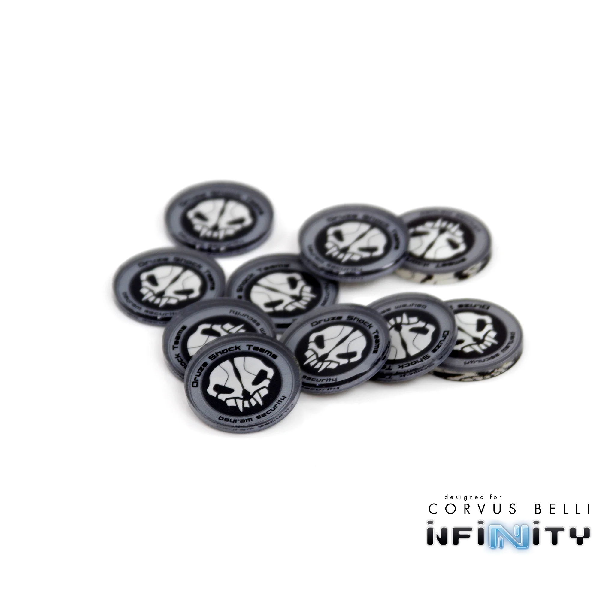 Full Color Infinity Faction Markers, 25mm (Bag of 10) - Image 9
