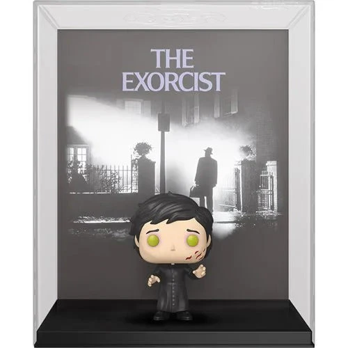 Funko Pop! 22 The Exorcist Father Karras VHS Cover Figure with Case - Image 2