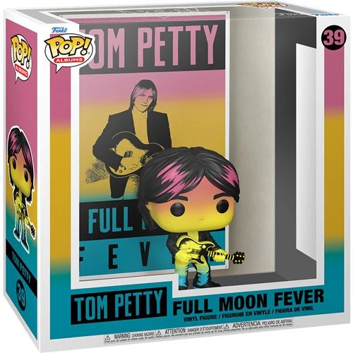 Funko Pop! 39 Tom Petty Full Moon Fever Album Figure with Case