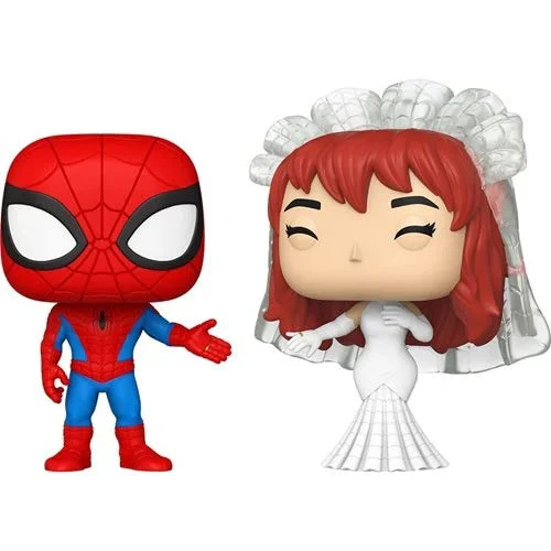Funko Pop! Spider-Man and Mary Jane (Comic) 2-Pack Vinyl Figure - Image 2